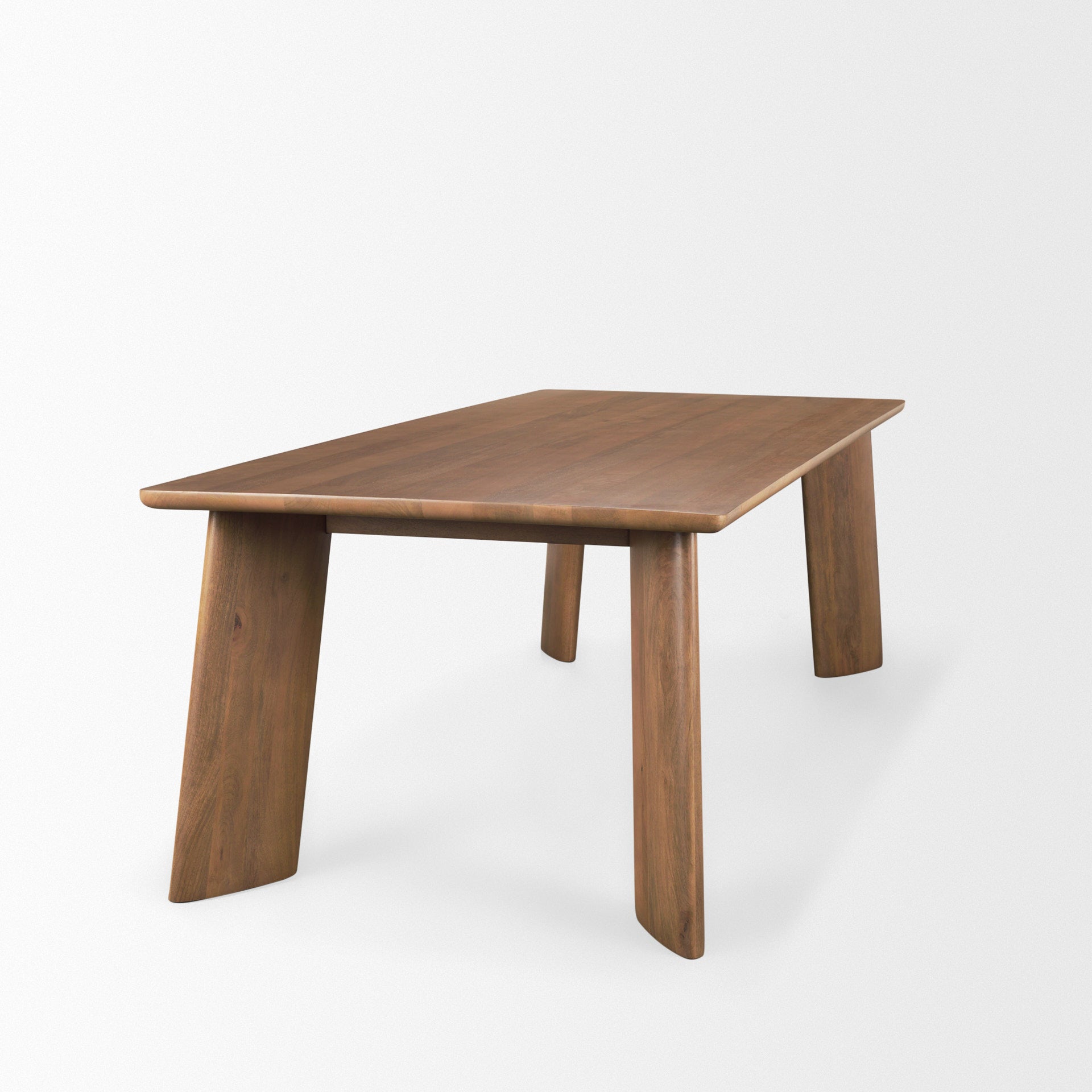 Jonan Solid Mango Wood Rectangular Dining Table