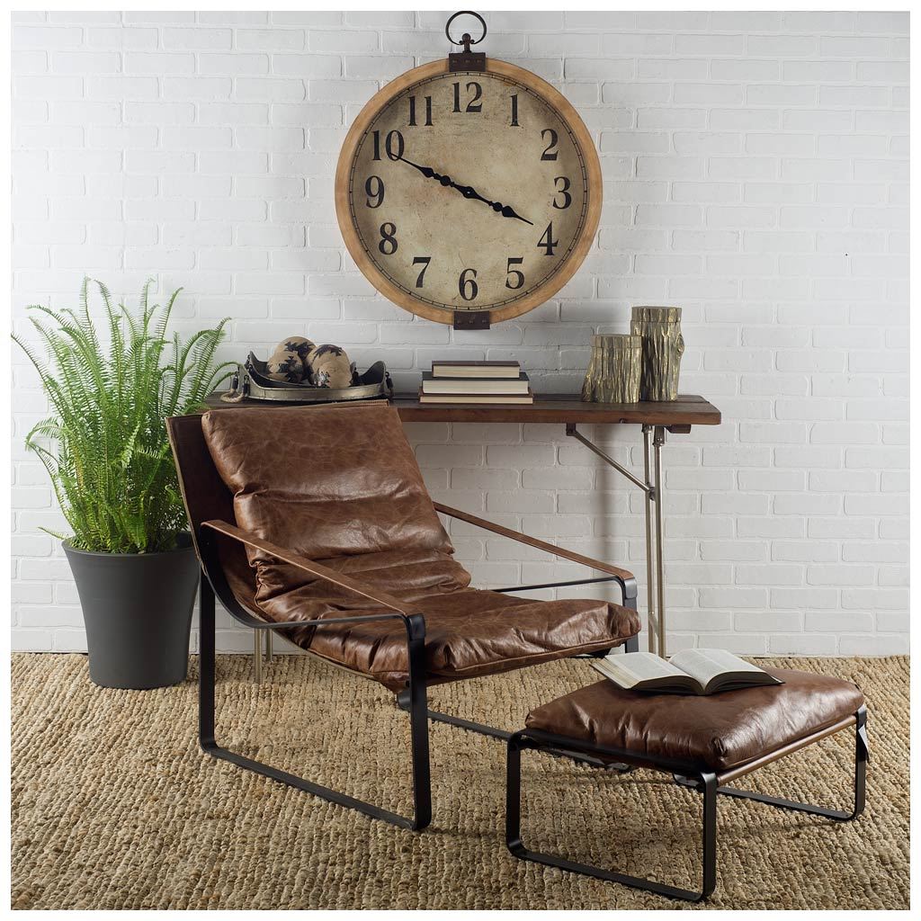Hornet I Brown Leather Black Metal Base Ottoman Ottomans & Stools Mercana , Black Friday Sale Mercana Furniture Sale, Old Bones Co, Mid Century Furniture Sale, Four Hands Furniture, Black Friday Sale Hornet I Brown Leather Black Metal Base Ottoman,Gus Sale, Perigold Hornet I Brown Leather Black Metal Base Ottoman Ottomans & Stools Black Friday Sale , Perigold Sale Hornet I Brown Leather Black Metal Base Ottoman,Hornet I Brown Leather Black Metal Base Ottoman Lulu and Georgia, Burke Decor Sale Hornet I Brown