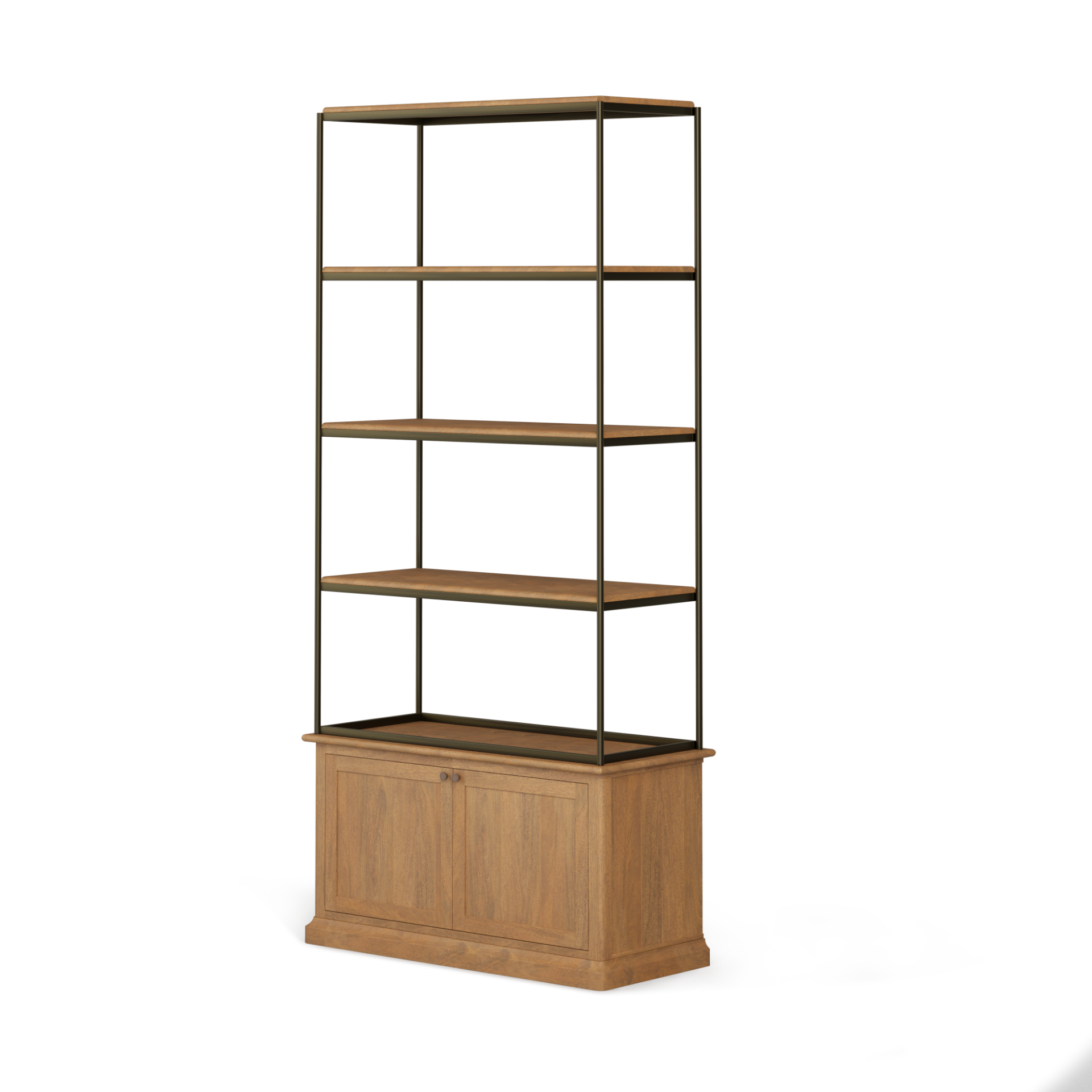 Braxton Light Brown Wood with Dark Aged Brass Metal 3-Shelf Shelving Unit Bookcases & Shelves Mercana , Black Friday Sale Mercana Furniture Sale, Old Bones Co, Mid Century Furniture Sale, Four Hands Furniture, Black Friday Sale Braxton Light Brown Wood with Dark Aged Brass Metal 3-Shelf Shelving Unit,Gus Sale, Perigold Braxton Light Brown Wood with Dark Aged Brass Metal 3-Shelf Shelving Unit Bookcases & Shelves Black Friday Sale , Perigold Sale Braxton Light Brown Wood with Dark Aged Brass Metal 3-Shelf She