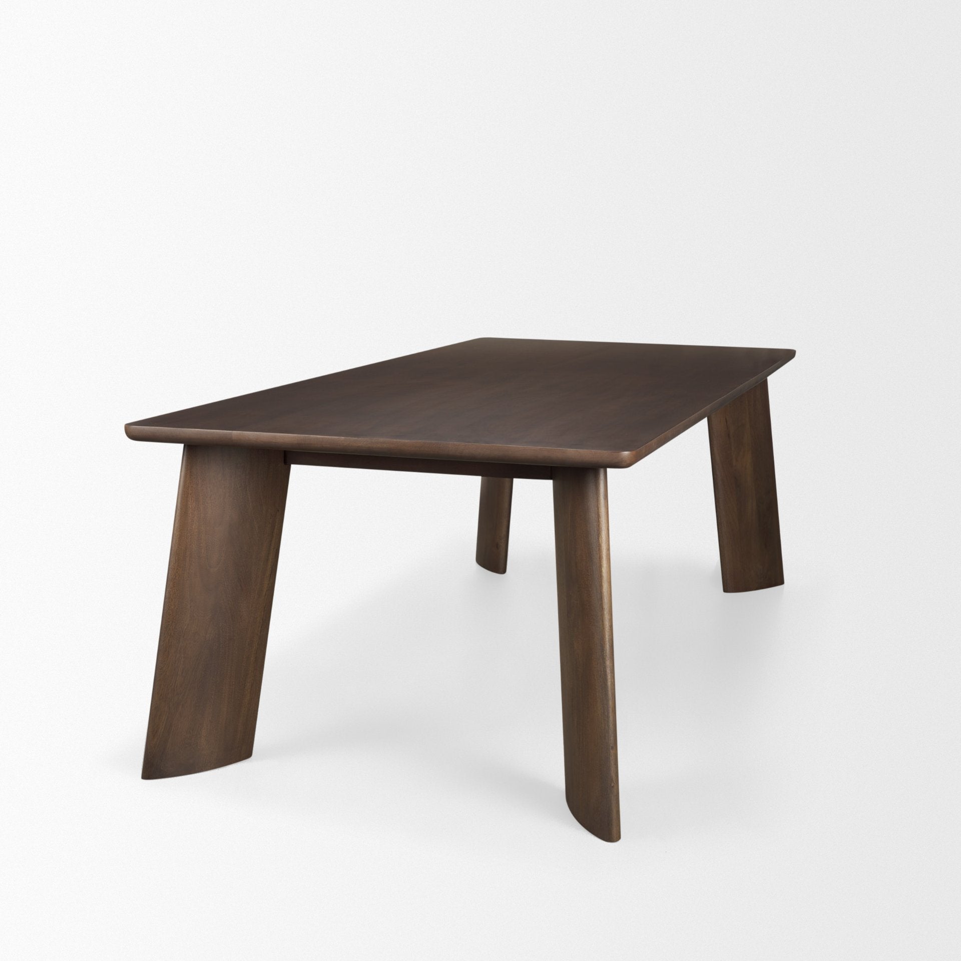 Jonan Solid Mango Wood Rectangular Dining Table