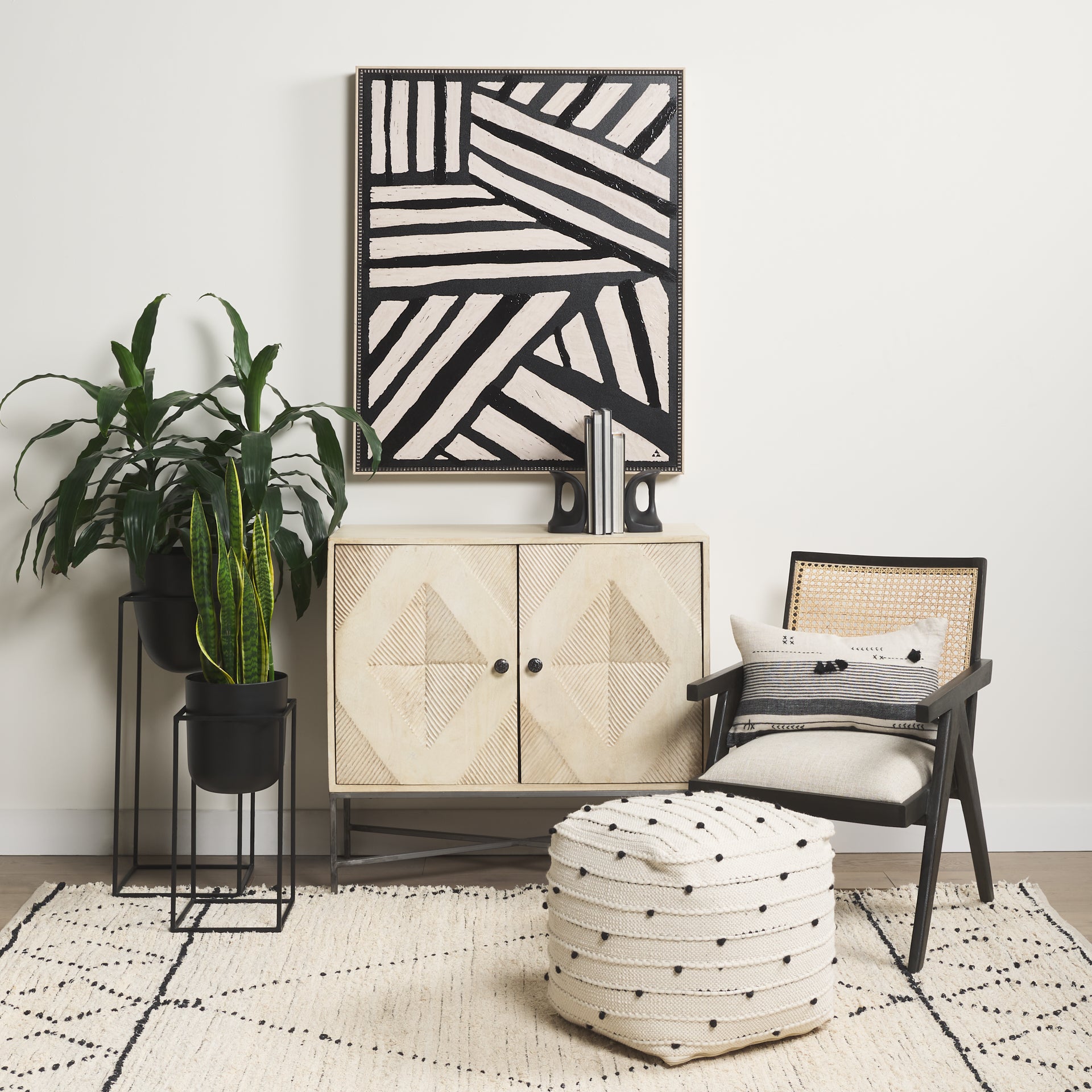 Hogarth 2 Door Blonde Wood Accent Cabinet