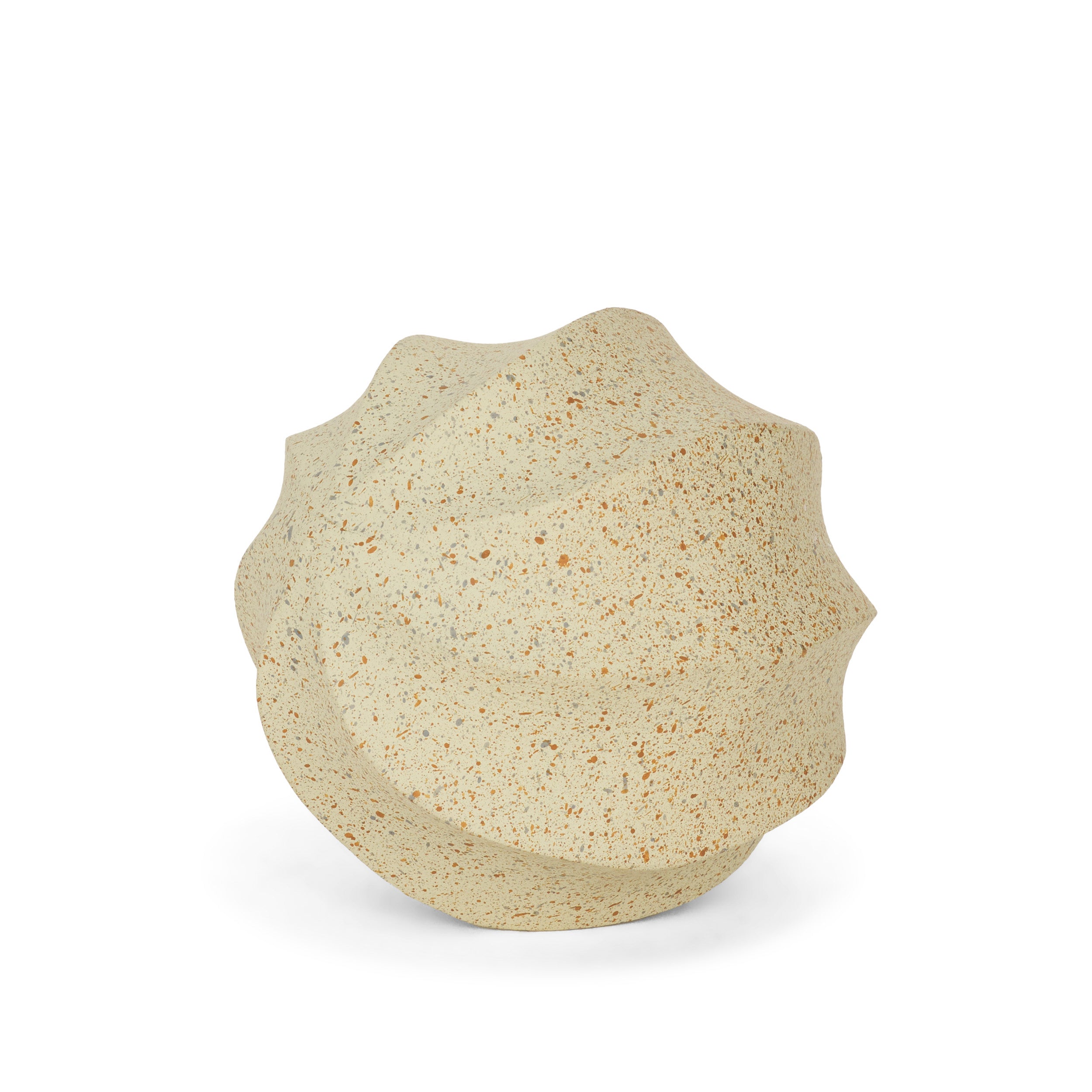 Imani Small Sculptural Metal Decorative Orb Object