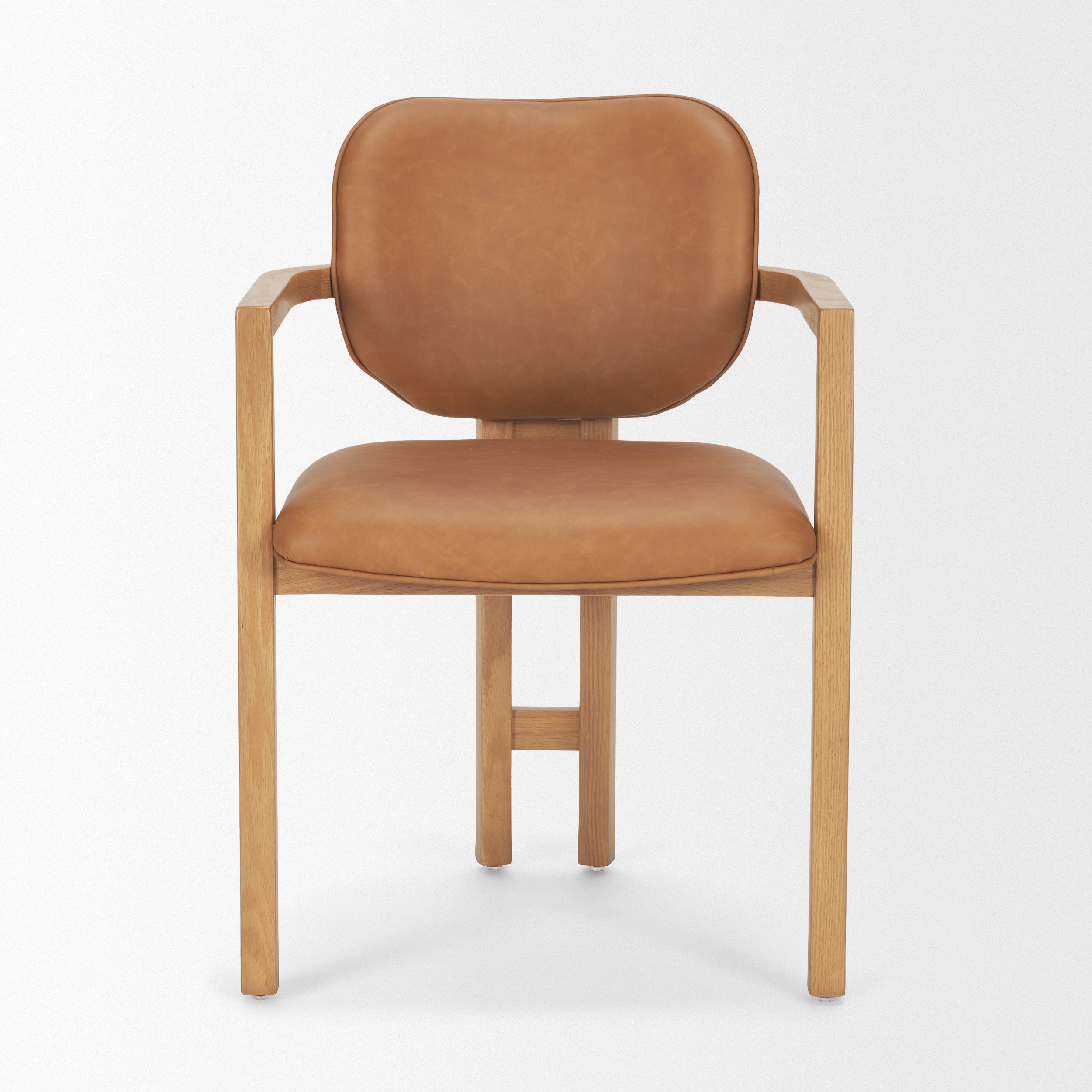 Carlisle Curved Back Tripod Frame Dining Armchair
