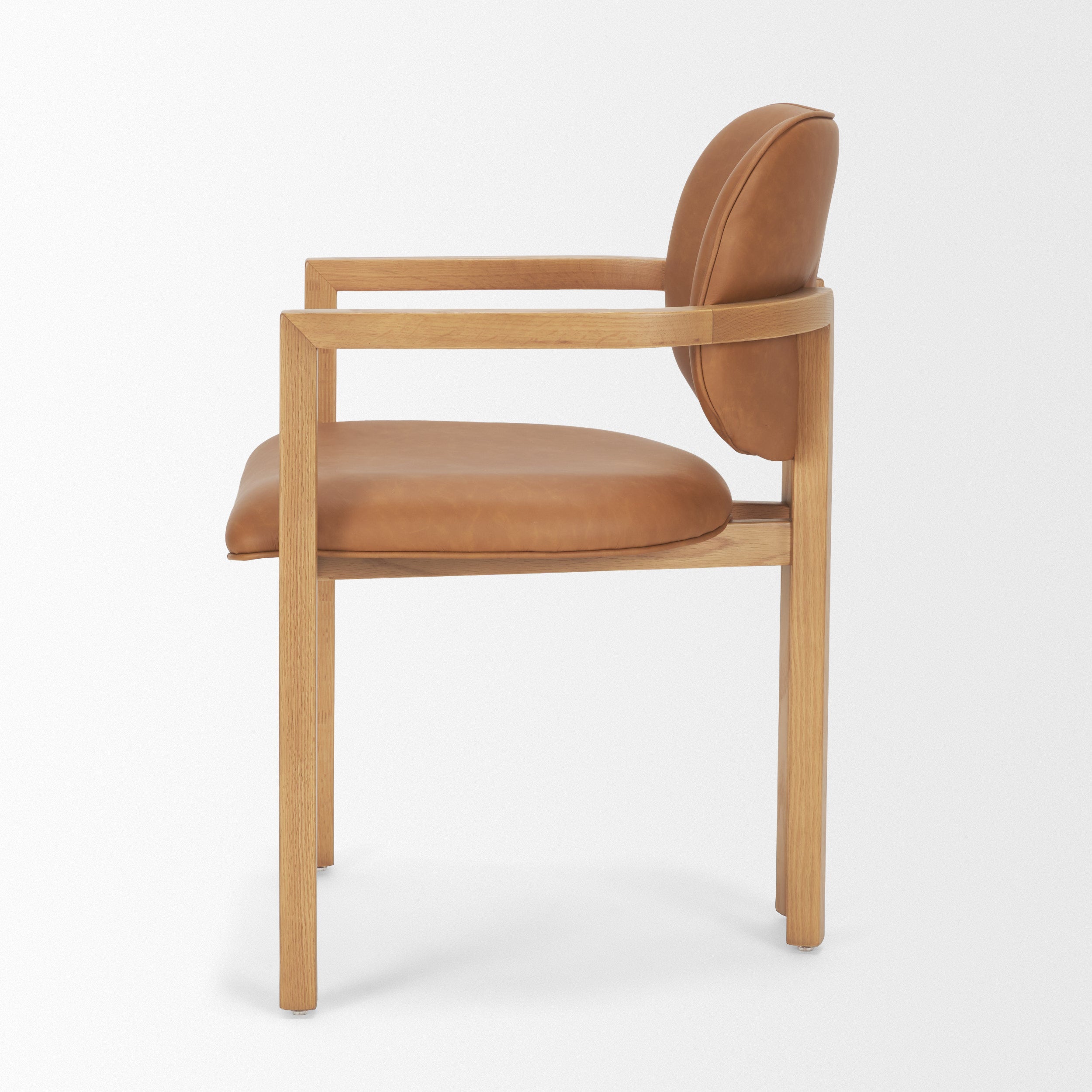 Carlisle Curved Back Tripod Frame Dining Armchair