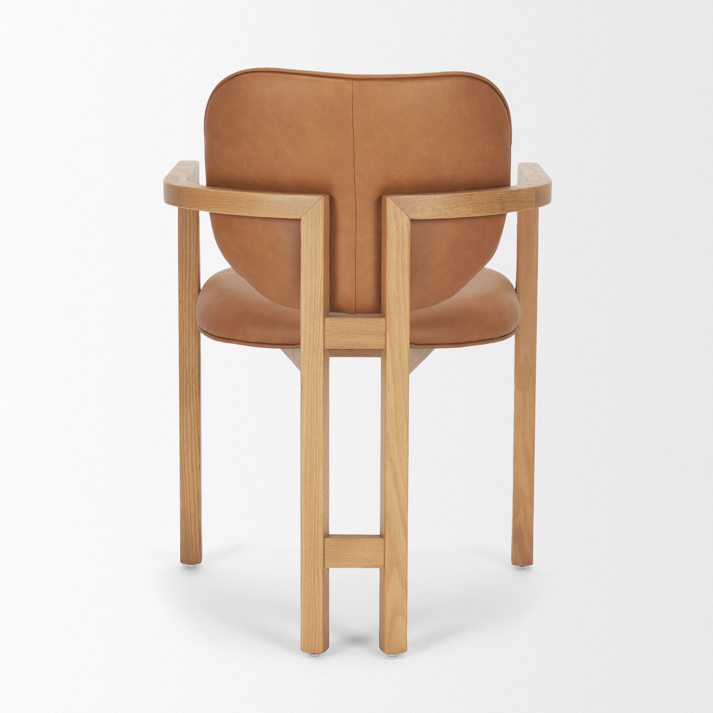 Carlisle Curved Back Tripod Frame Dining Armchair