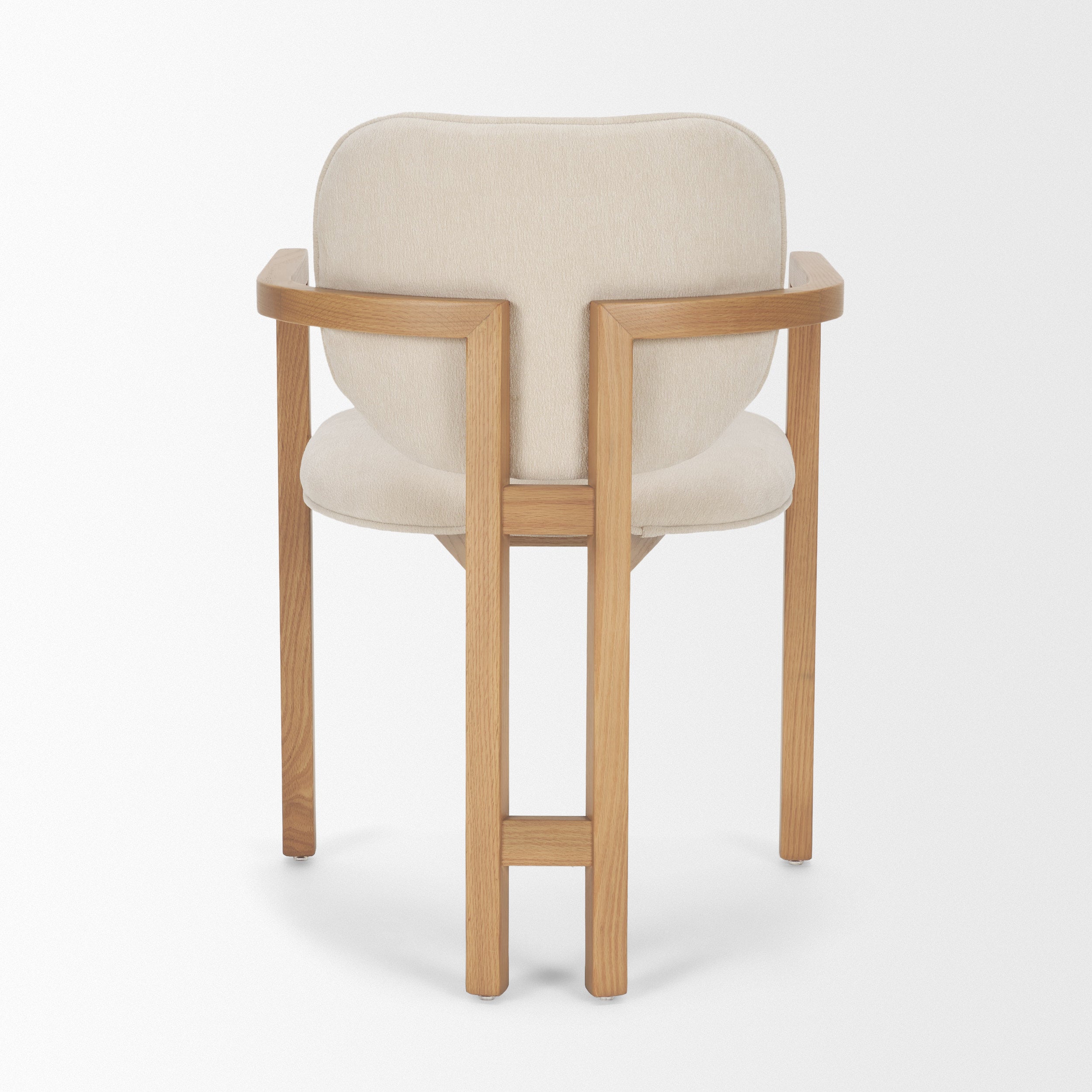 Carlisle Curved Back Tripod Frame Dining Armchair