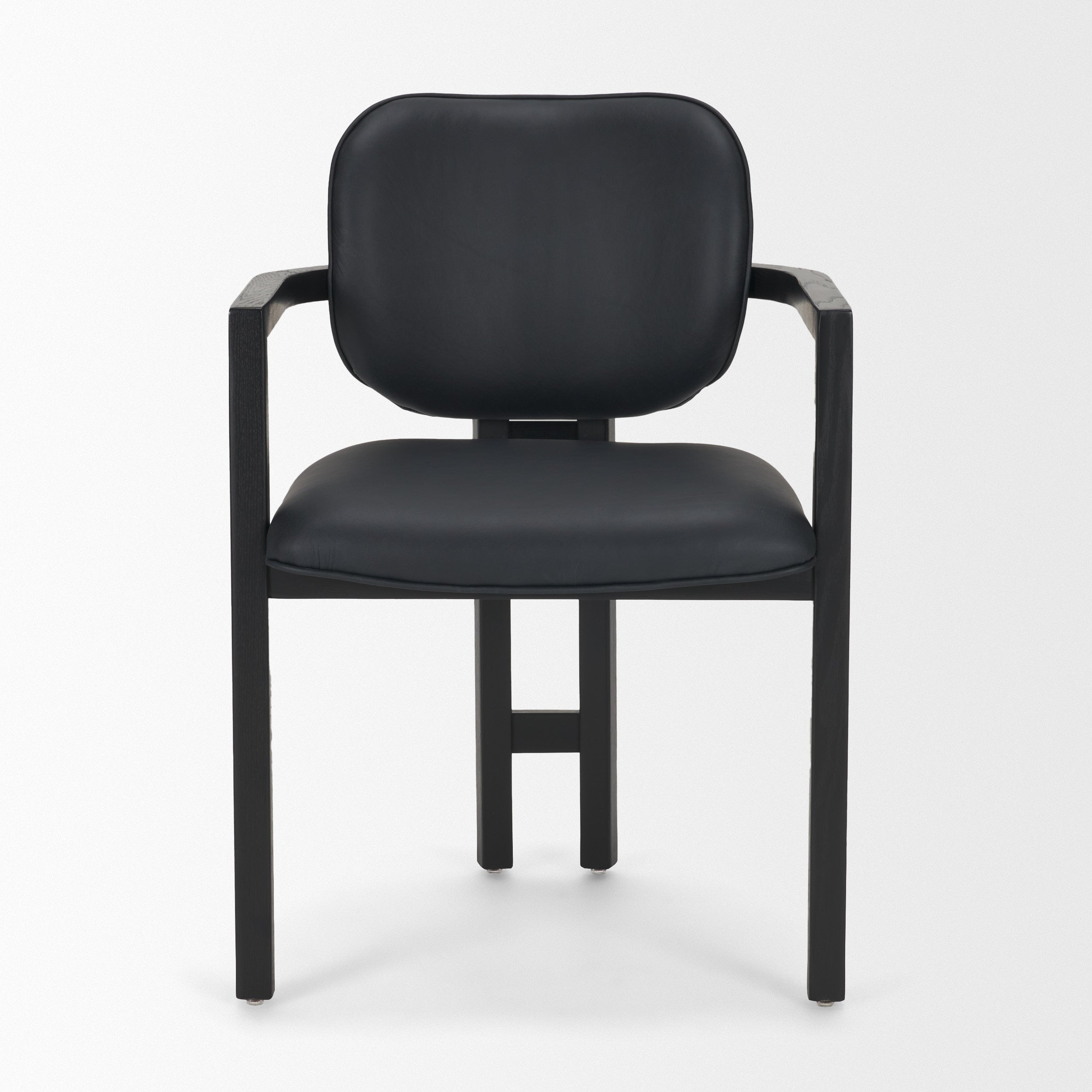 Carlisle Curved Back Tripod Frame Dining Armchair