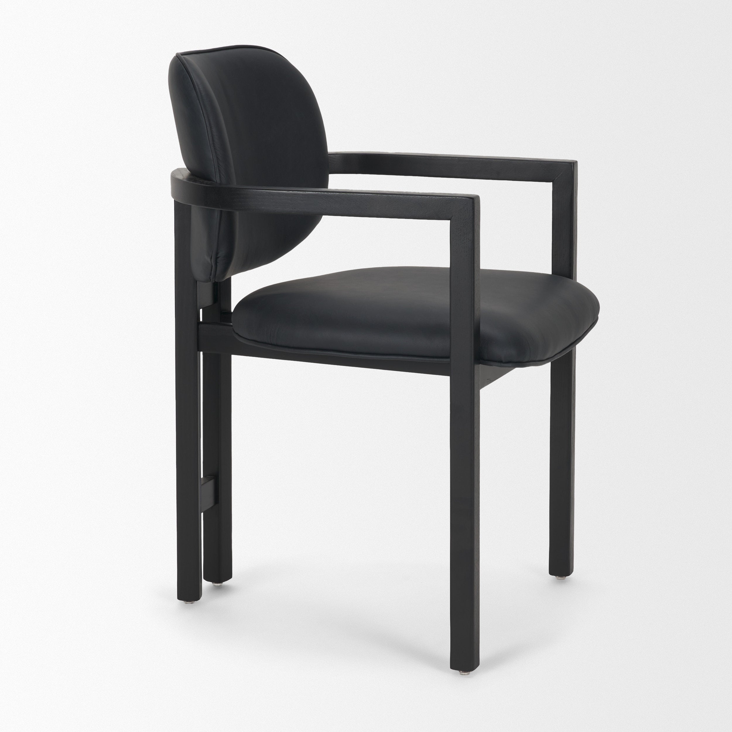Carlisle Curved Back Tripod Frame Dining Armchair