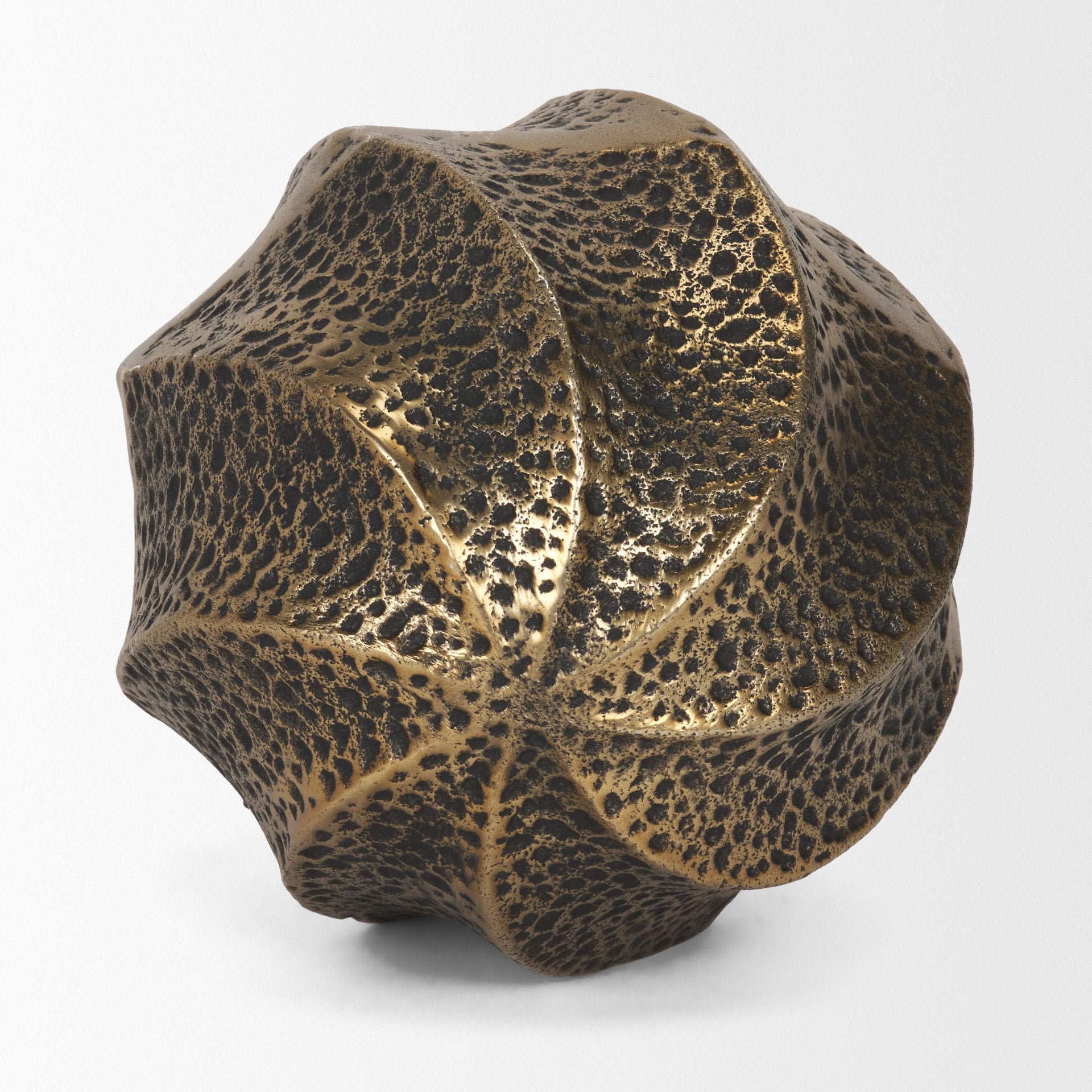 Imani Large Sculptural Metal Decorative Orb Object