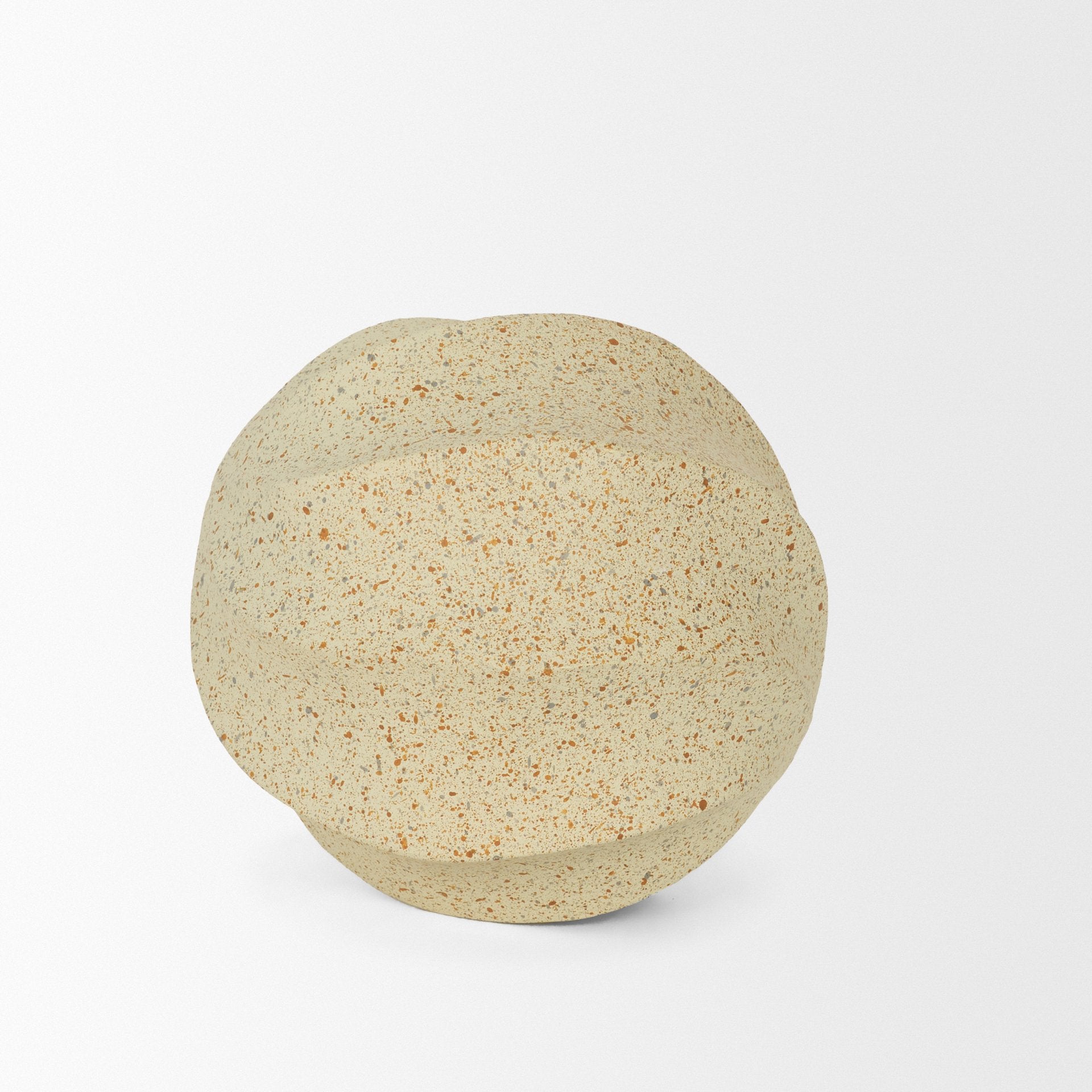 Imani Small Sculptural Metal Decorative Orb Object