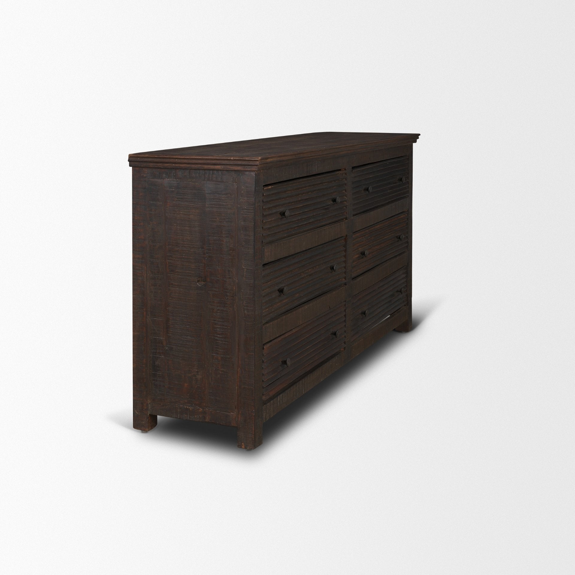 Rhett Reclaimed Wood 6 Drawer Cabinet