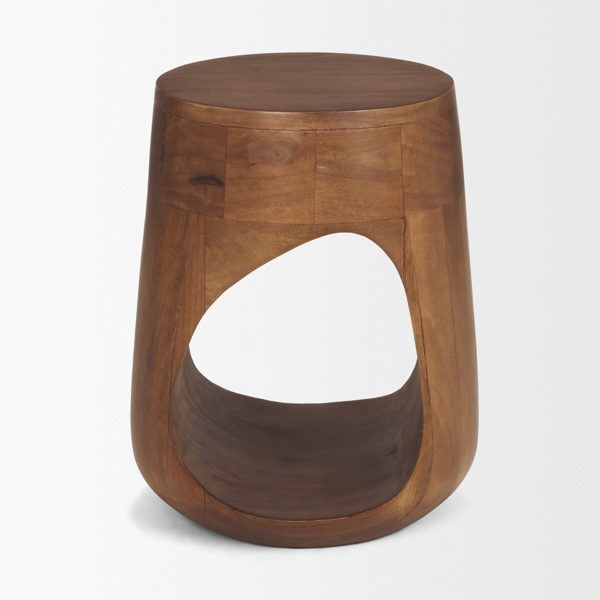 Cove Sculptural Open Side Table