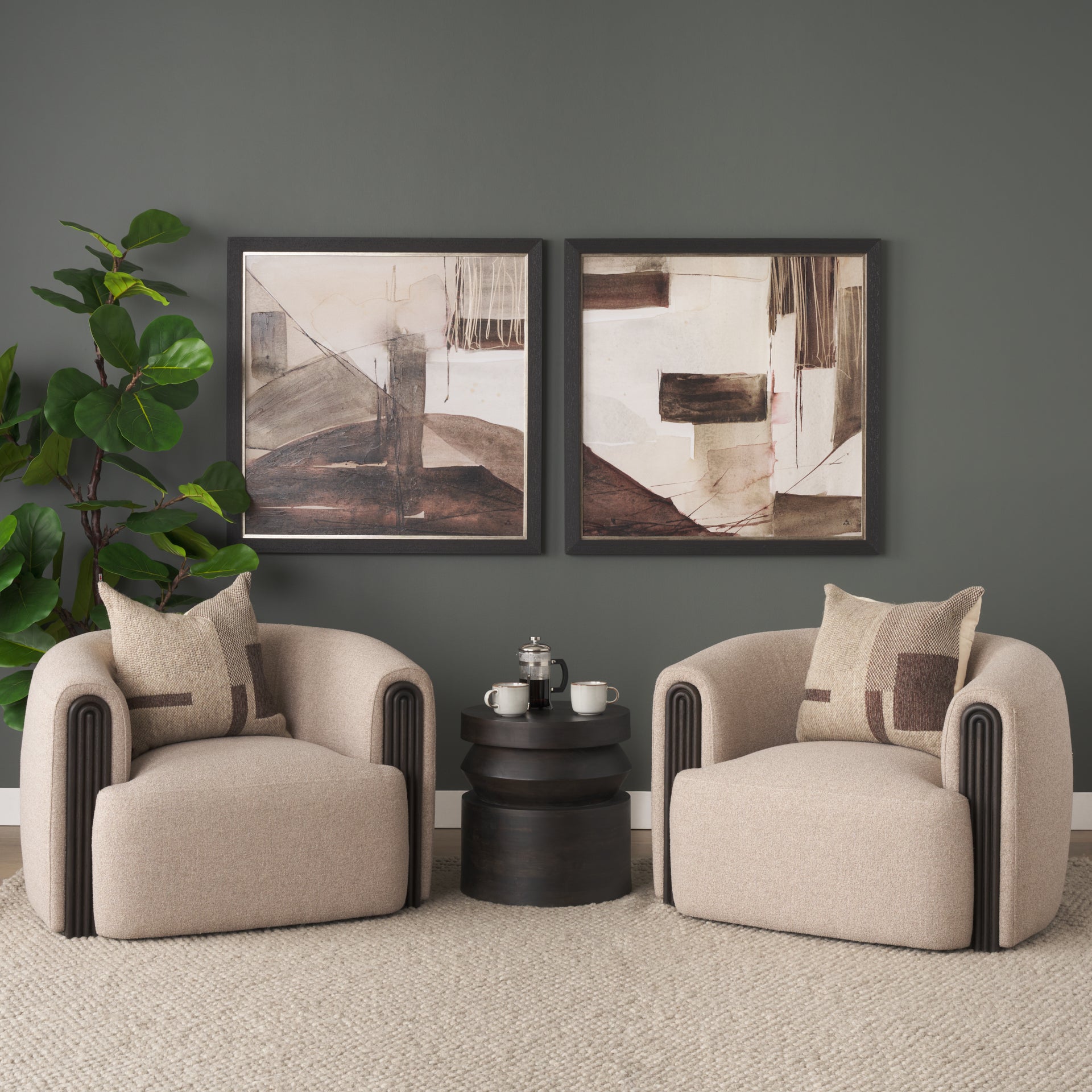 Kornelia Barrel Accent Chair