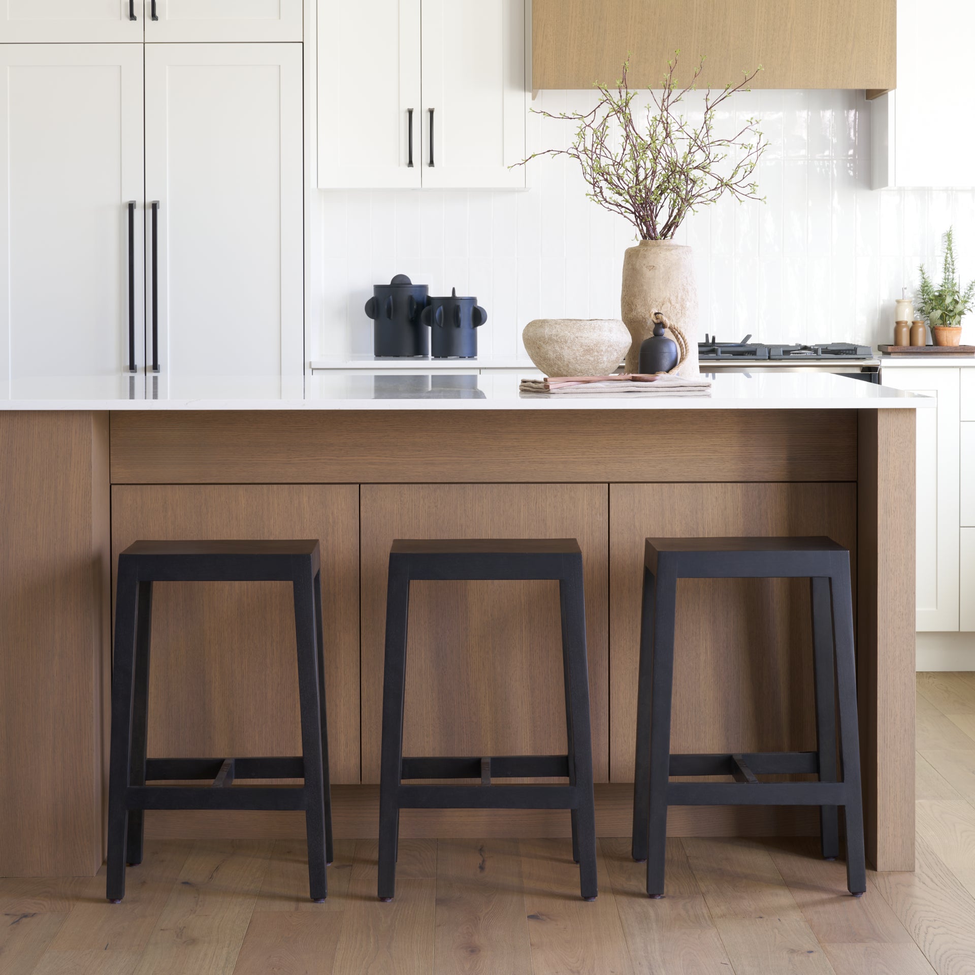 Colony Solid Wood Counter Stool