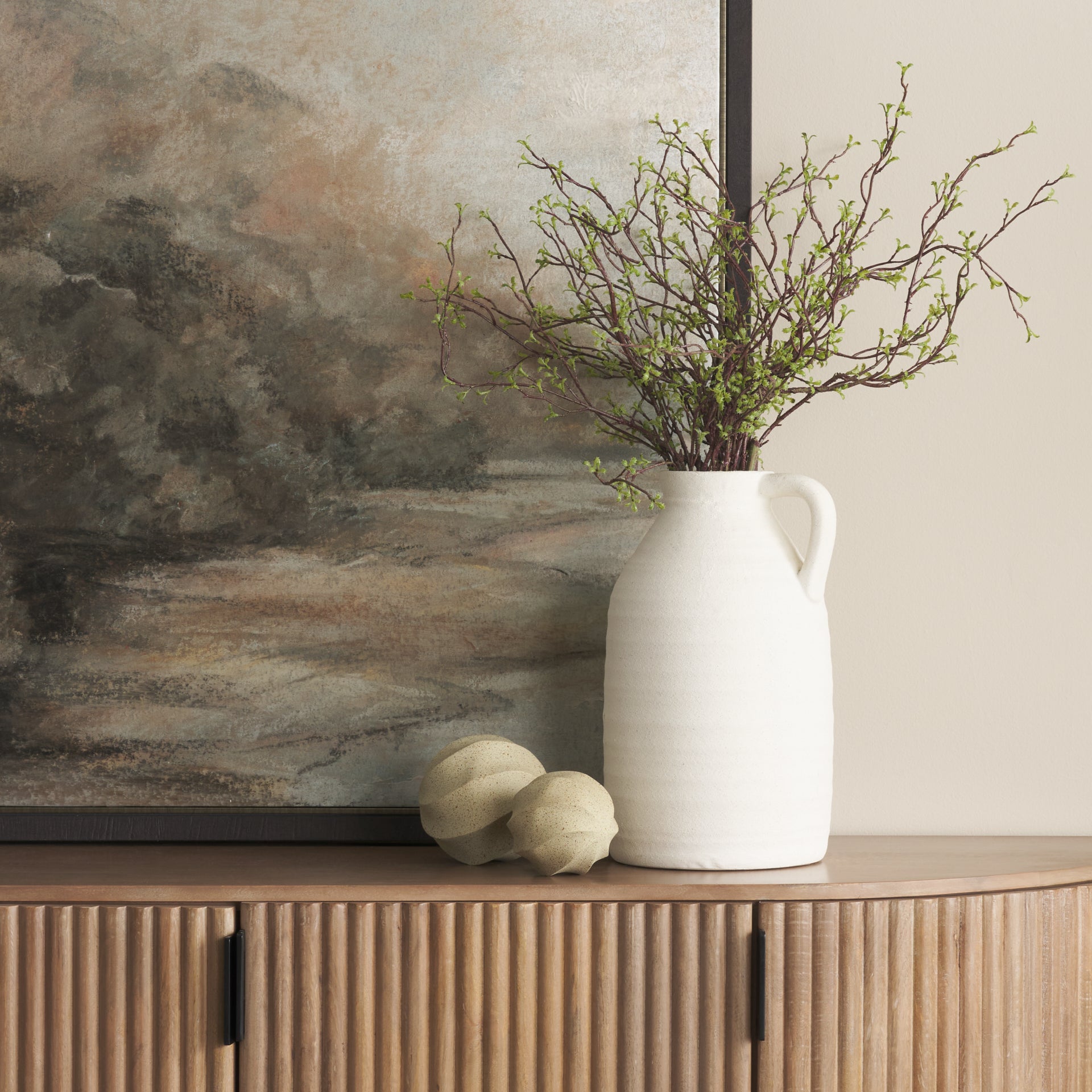 Imani Small Sculptural Metal Decorative Orb Object
