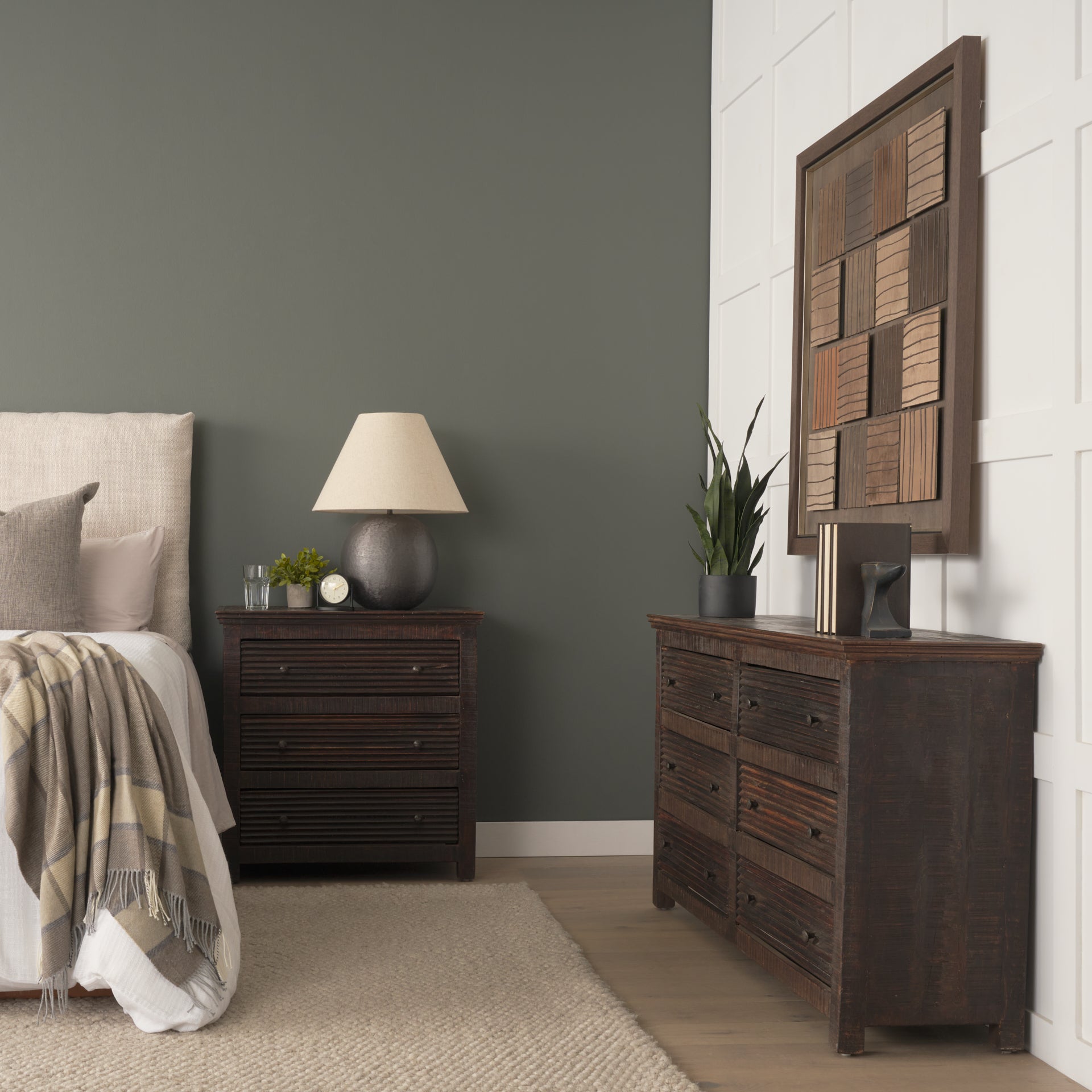 Rhett Reclaimed Wood 6 Drawer Cabinet