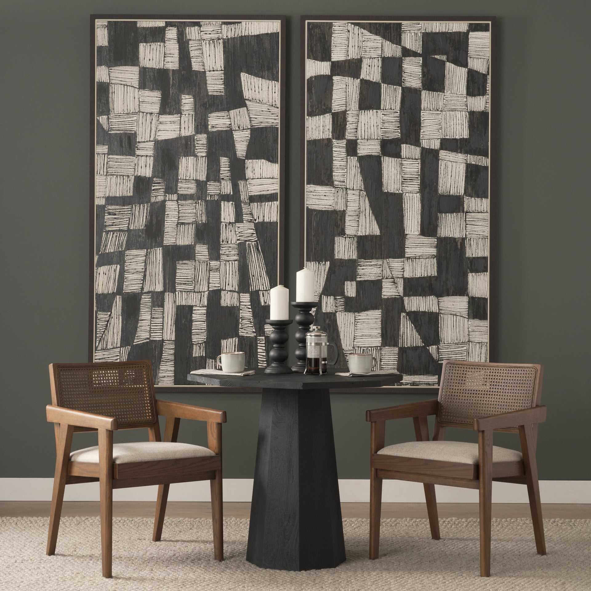 Reid Framed Dining Armchair