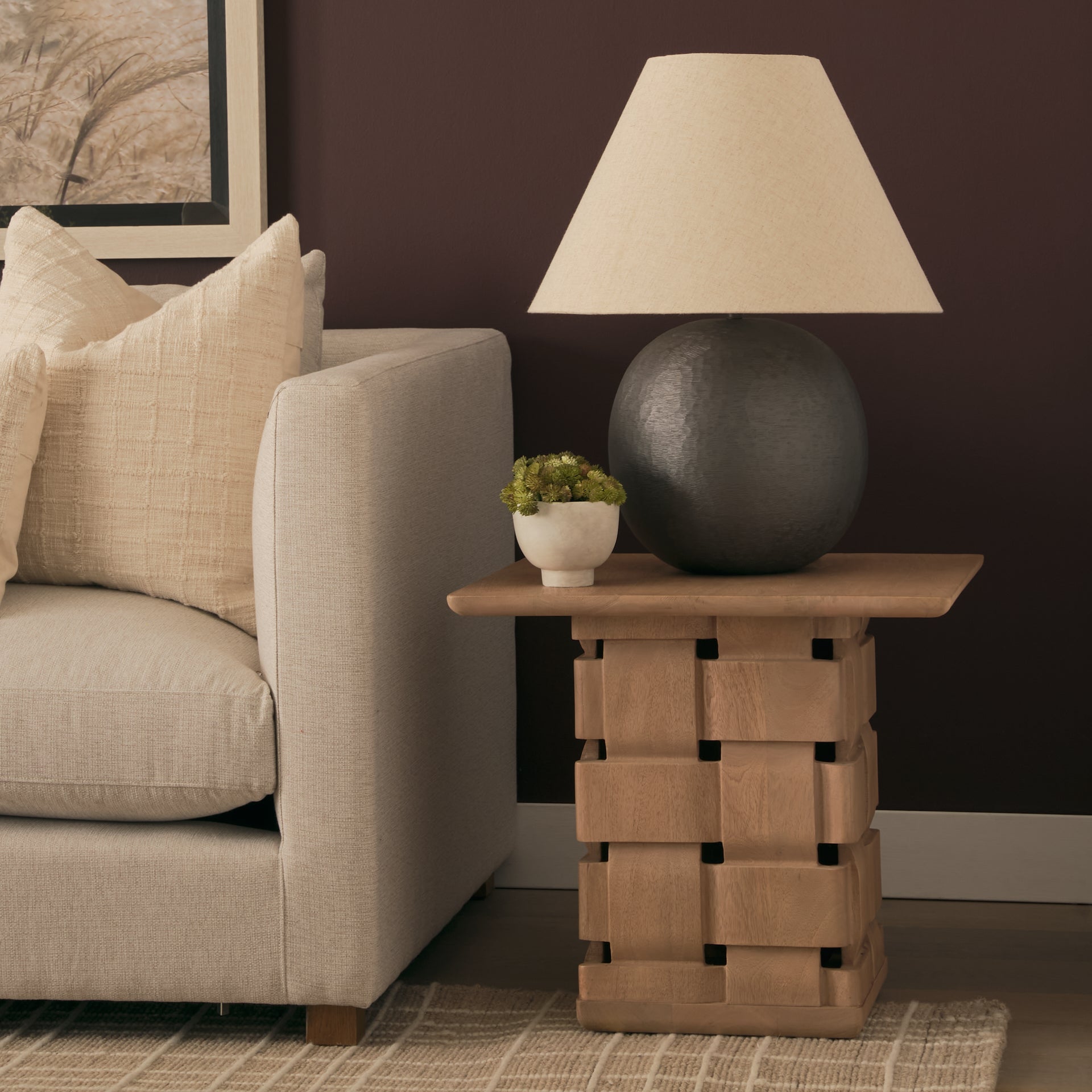 Trellyn Square Accent Table