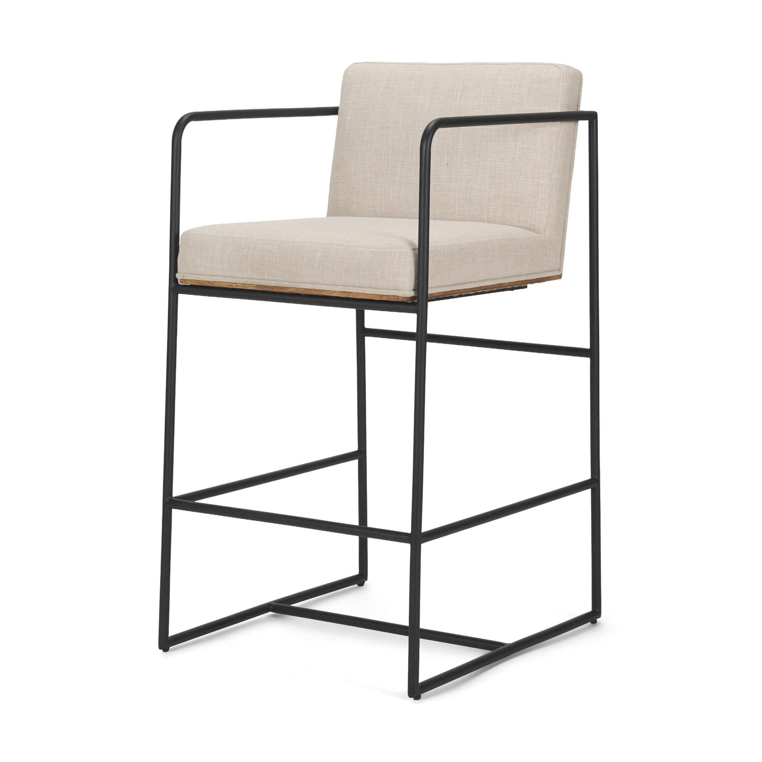 Stamford 36.5" Metal Frame Counter Stool