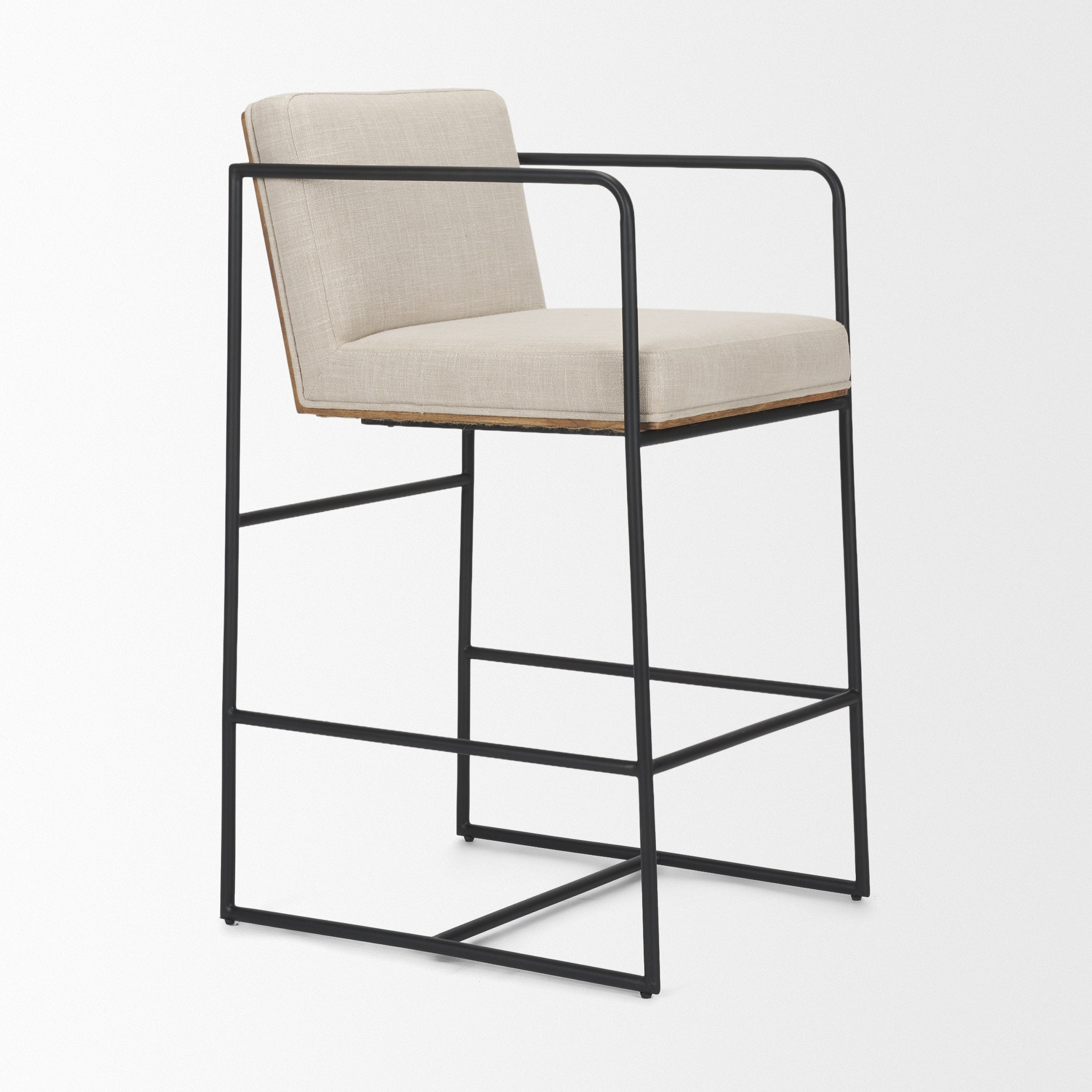 Stamford 36.5" Metal Frame Counter Stool
