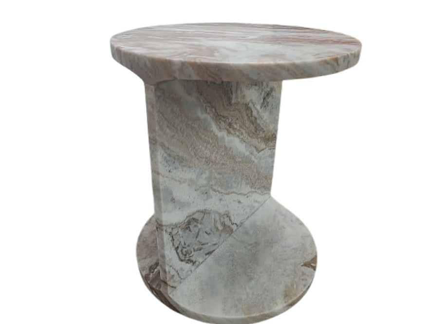 Forma Marble Round Side Table