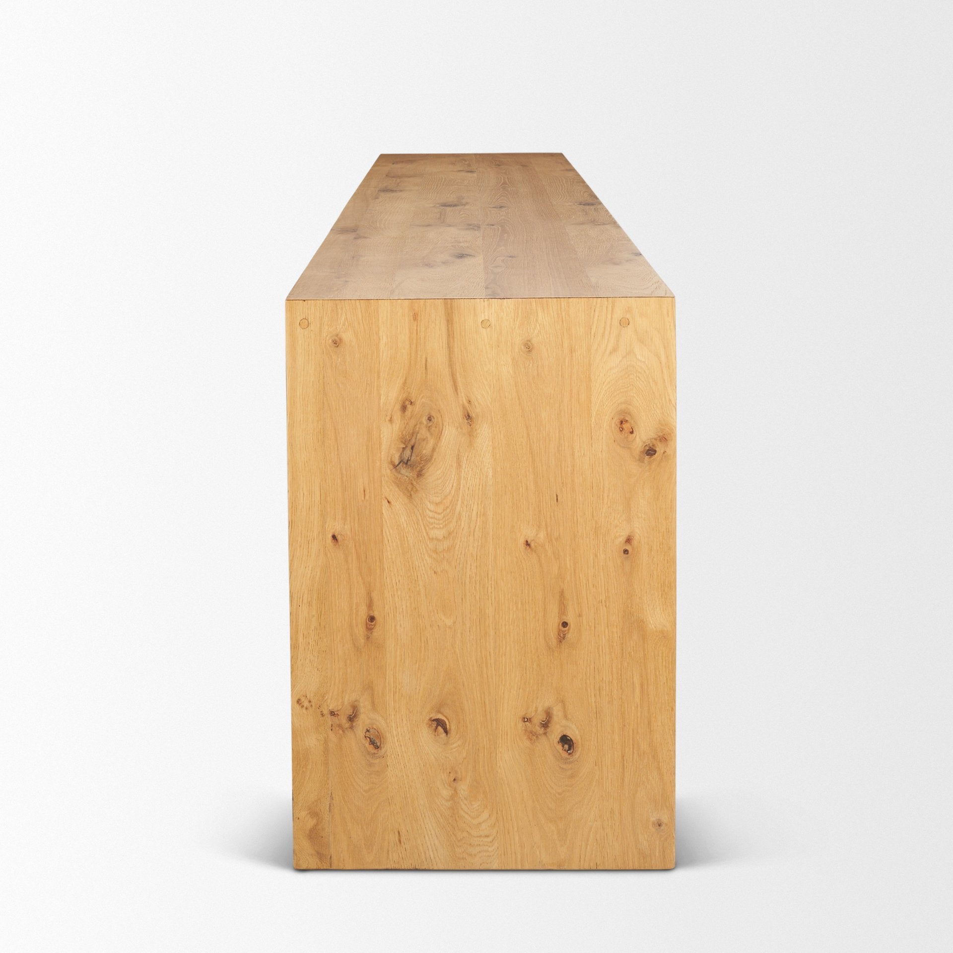 Belford 94" Oak Wood Media Console