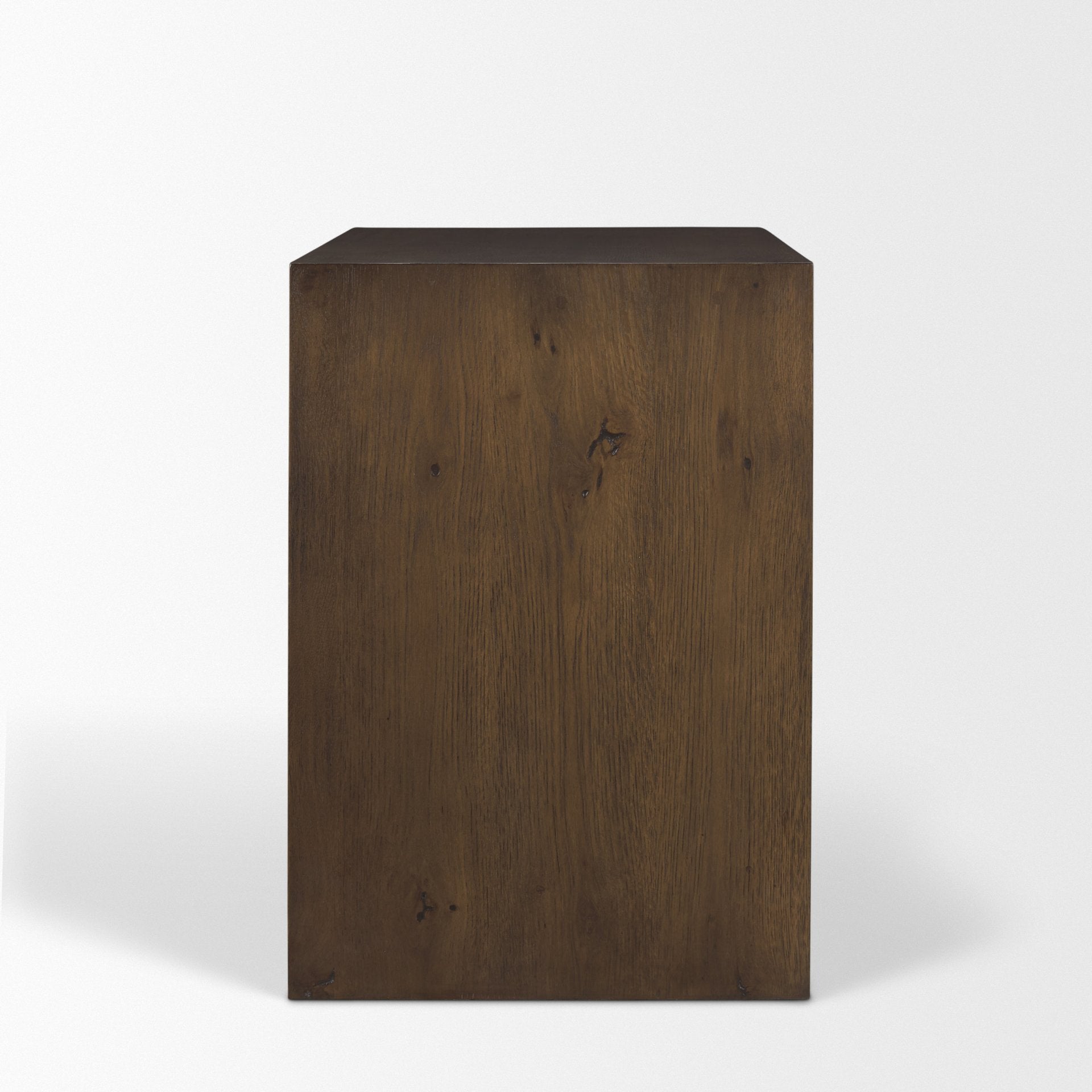 Belford 3-Drawer Oak Wood Closed Nightstand