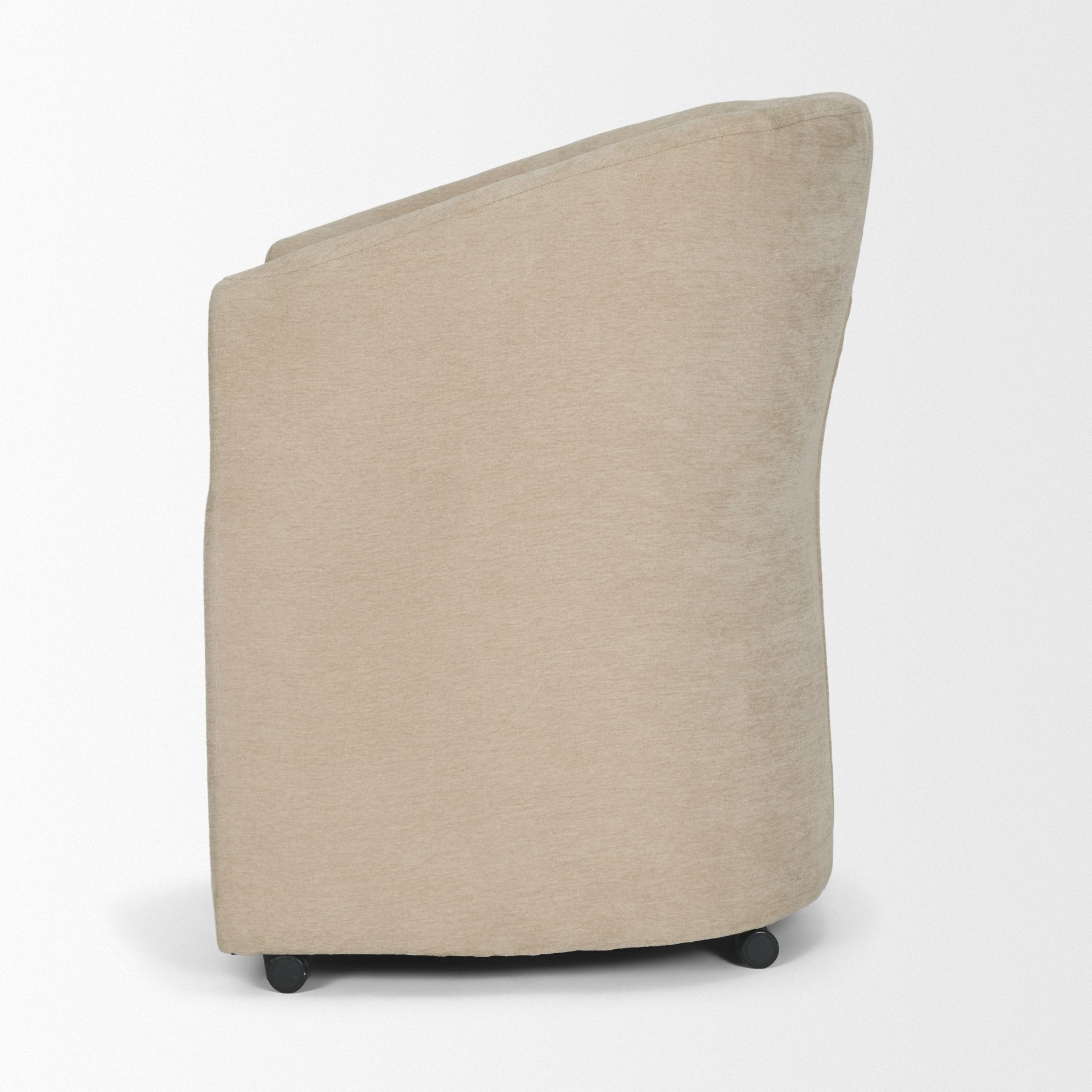 Sondra Performance Fabric Upholstered Club Dining Chair