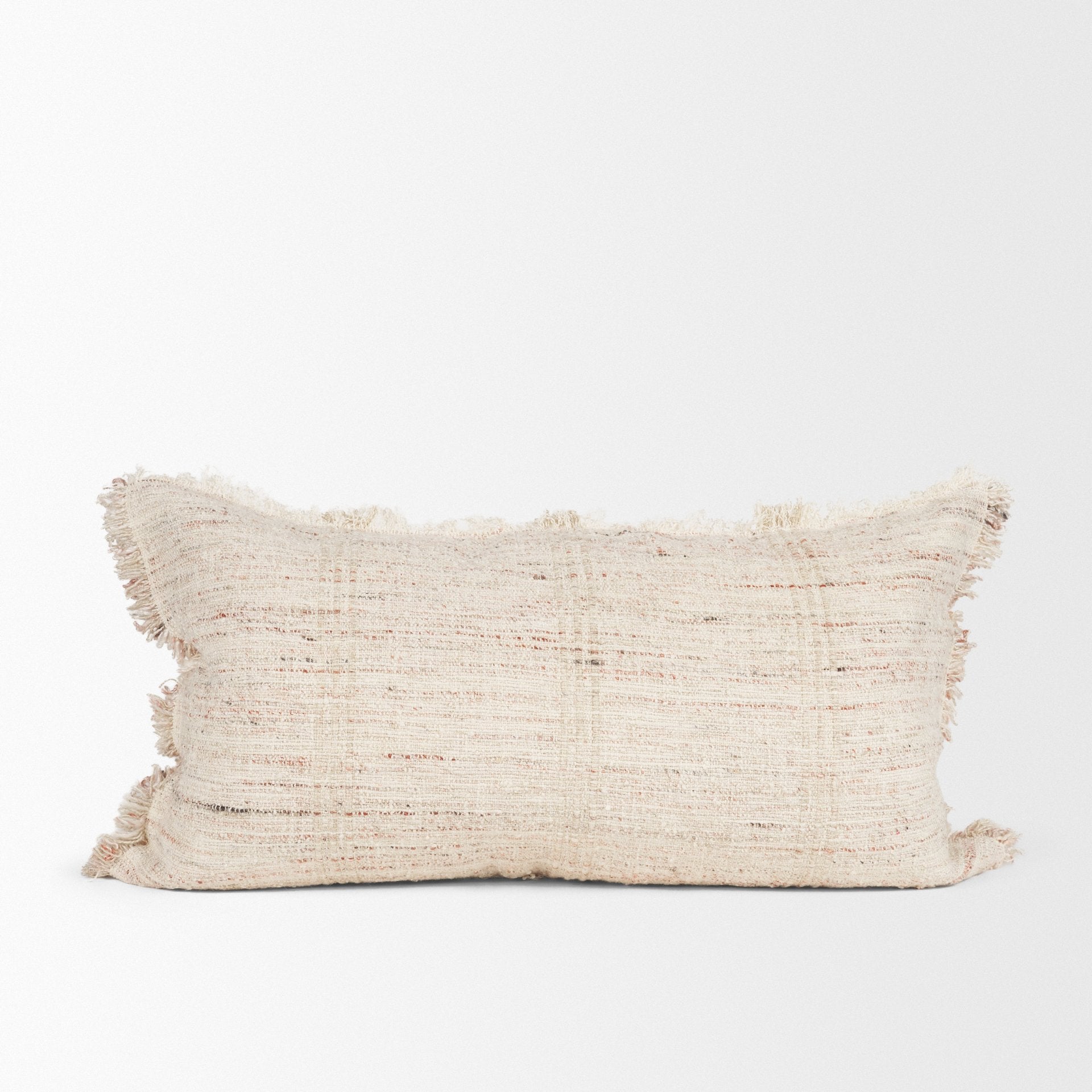 Fraye 14x26 Oatmeal Multi-Tone Blend Decorative Pillow Cover