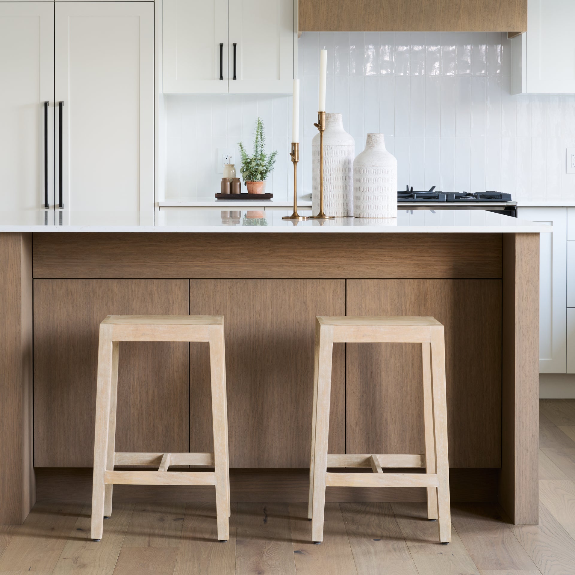 Colony Solid Wood Counter Stool