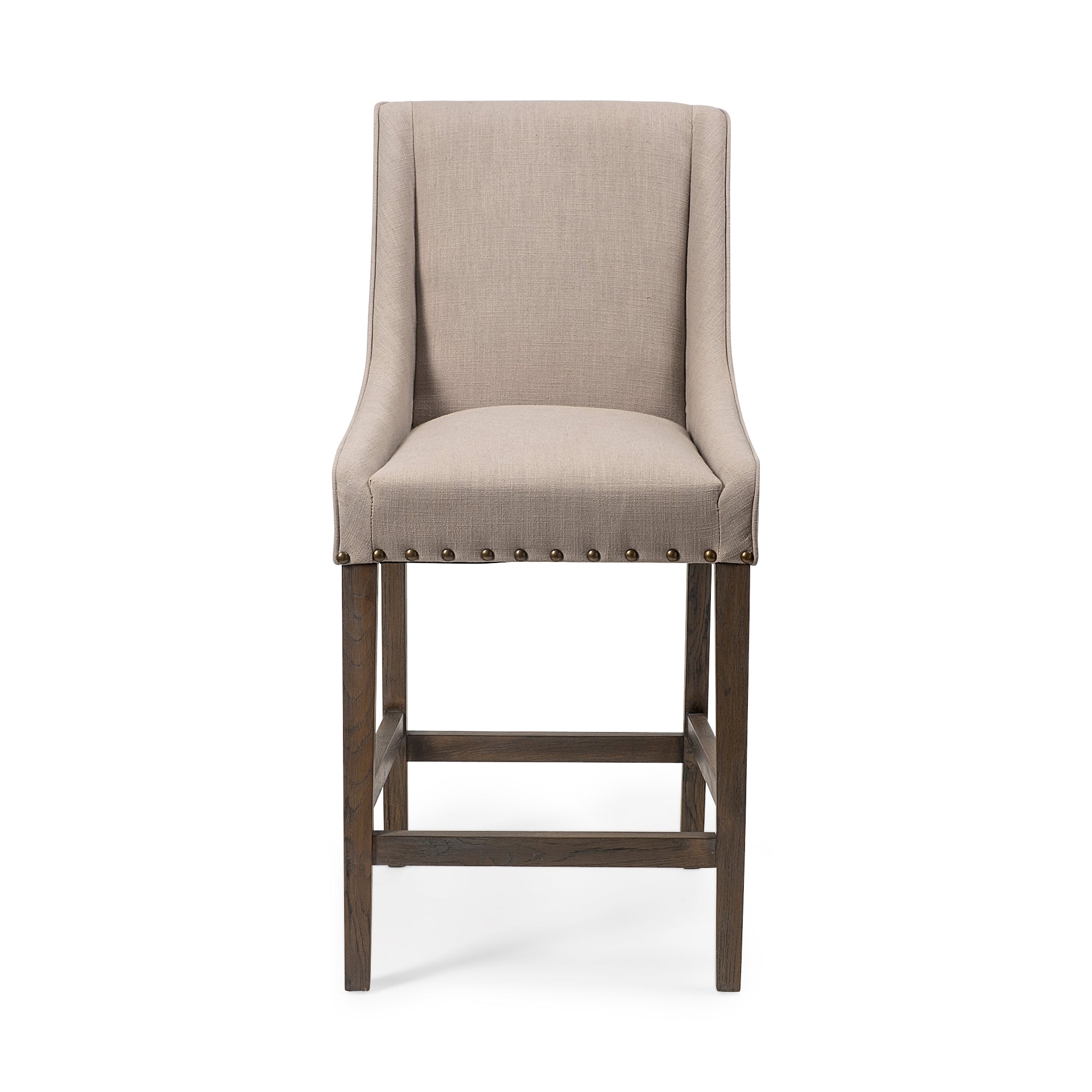 Kensington 27.5" Seat Height Wood Frame Counter Stool