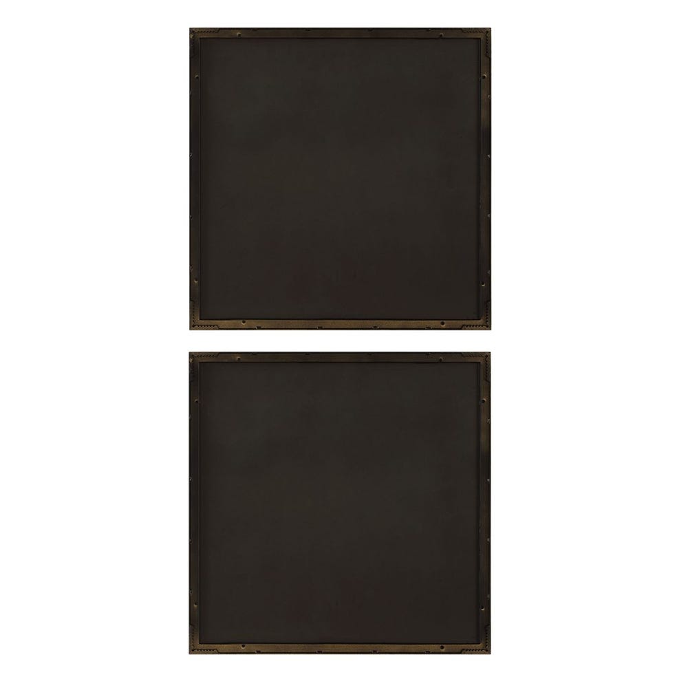 Uttermost Golden Terrain Wooden Wall Decor - Set of 2