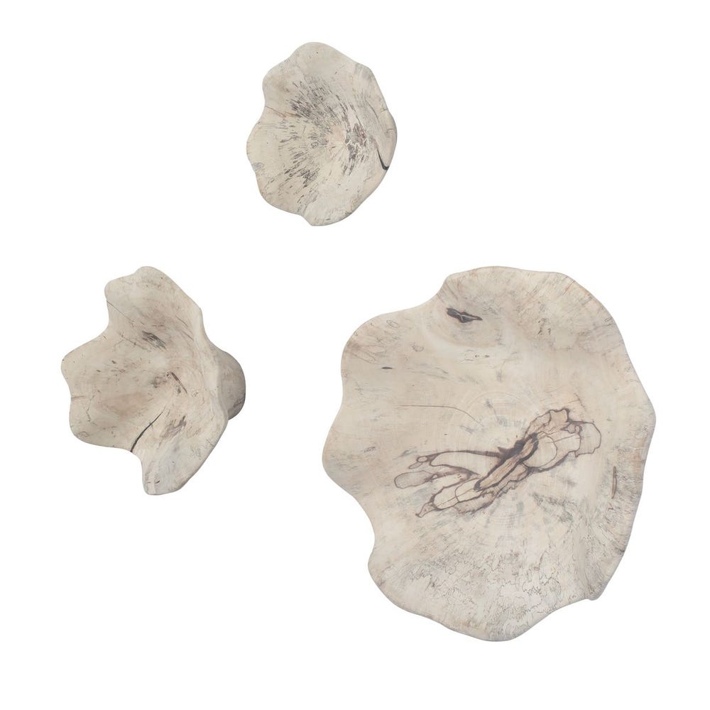 Uttermost Teo Wood Wall Decor - Set of 3