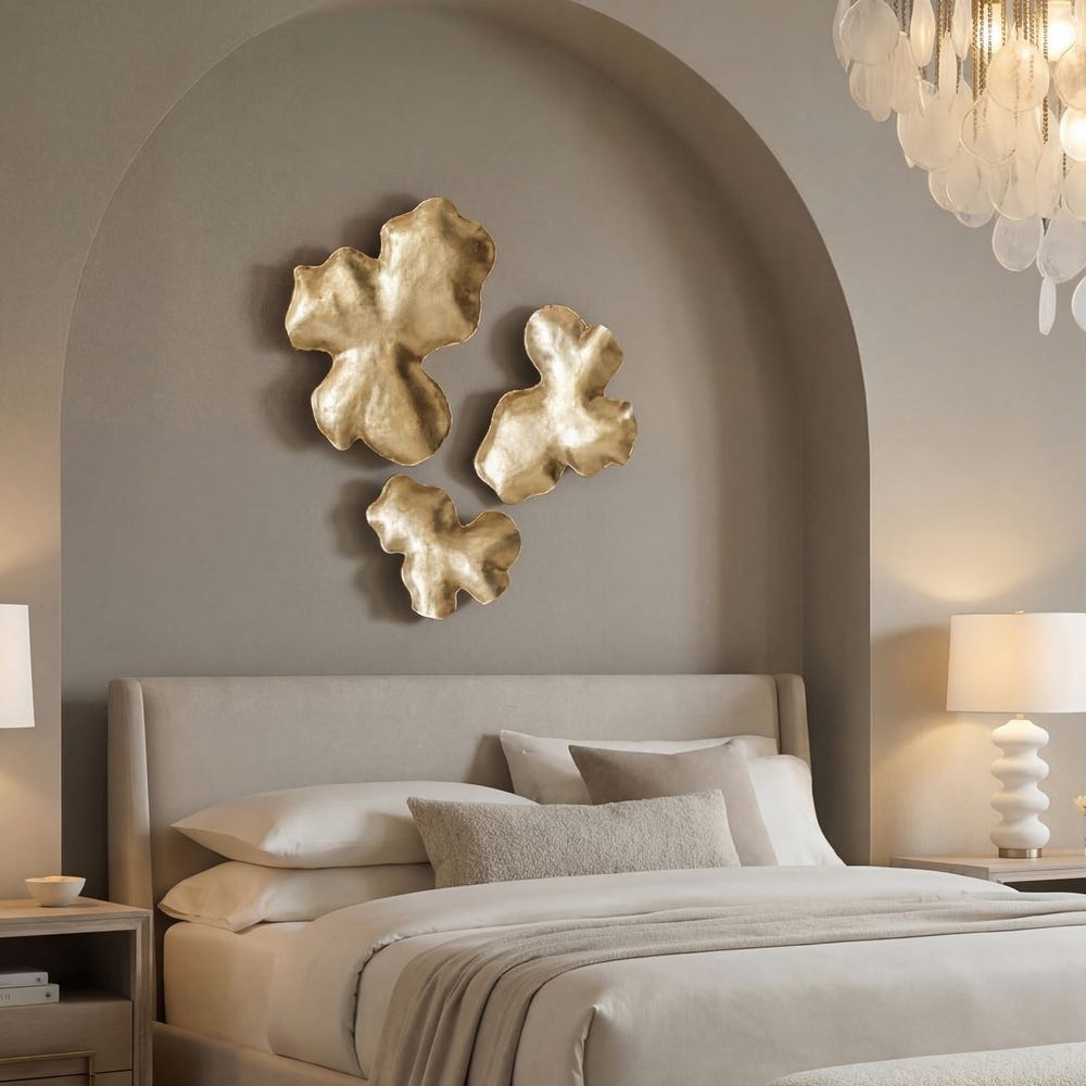 Uttermost Lumina Gold Wall Decor - Set of 3