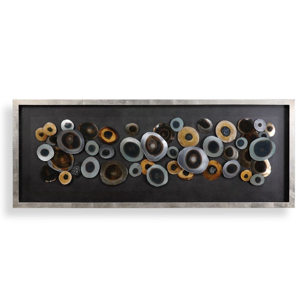 Uttermost Discs Silver Shadow Box
