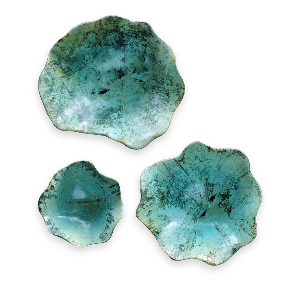 Uttermost Teo Wood Wall Decor - Set of 3