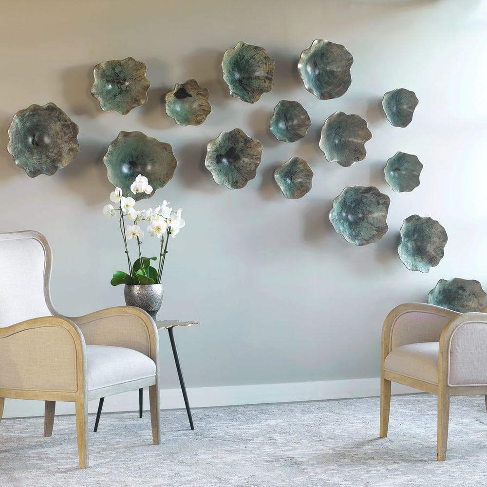 Uttermost Teo Wood Wall Decor - Set of 3
