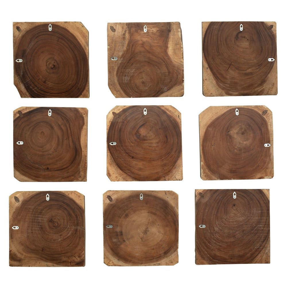 Uttermost Ignite Wood Wall Decor - Set of 9