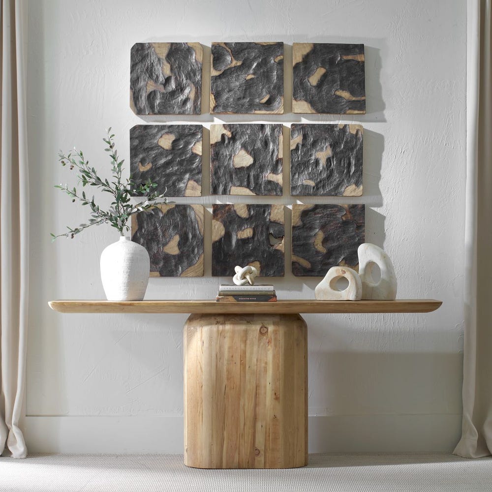 Uttermost Ignite Wood Wall Decor - Set of 9