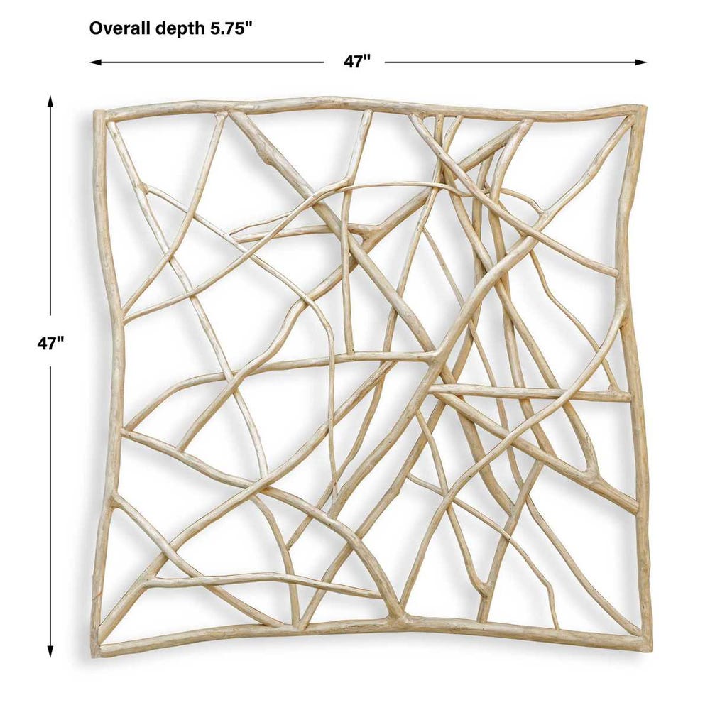 Uttermost Tangled Up Outdoor Teak Wall Decor