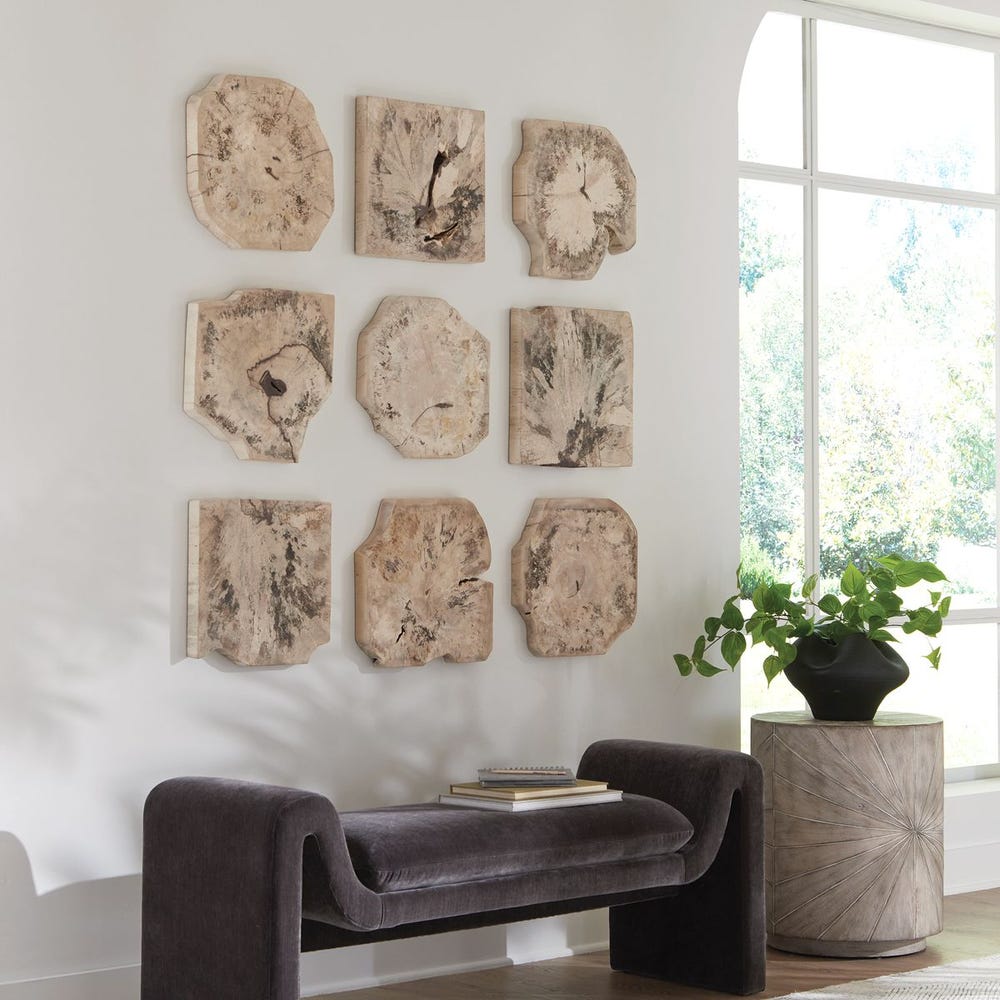 Uttermost Bahati Wood Wall Decor - Set of 9
