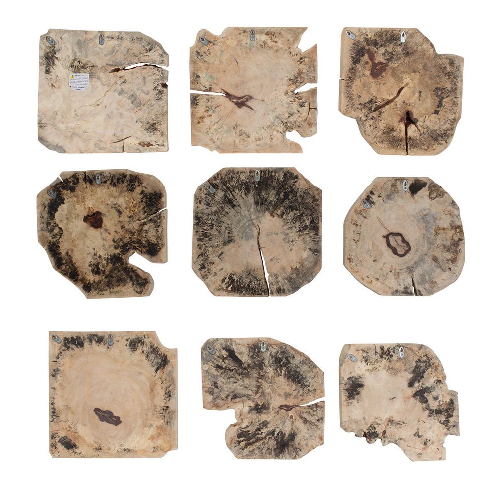 Uttermost Bahati Wood Wall Decor - Set of 9