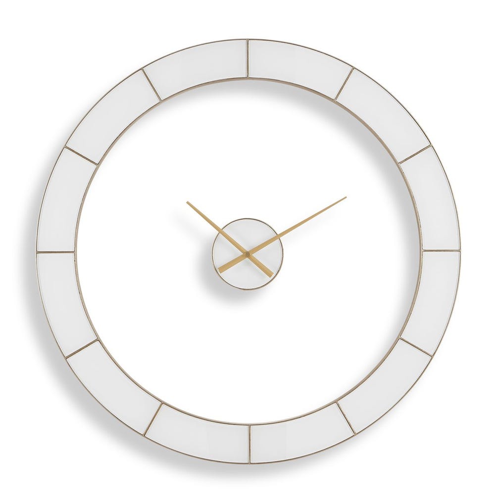 Uttermost Ivory Halo Minimalist Wall Clock