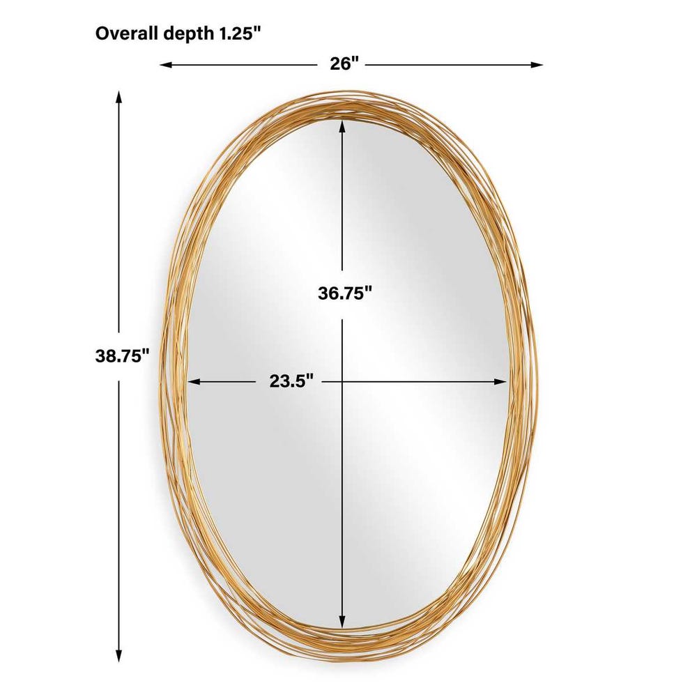 Uttermost Gillian Oval Mirror