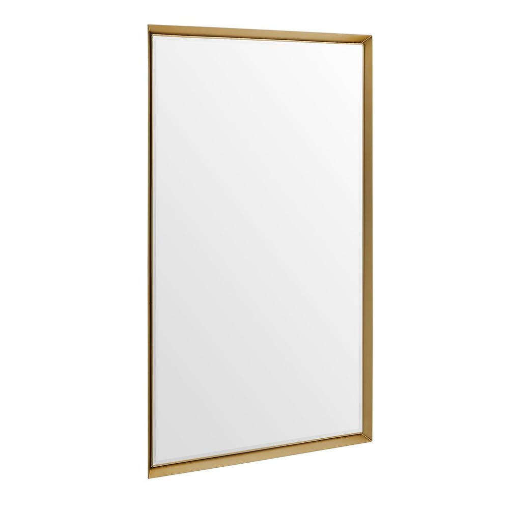Uttermost Heisler Brass Mirror