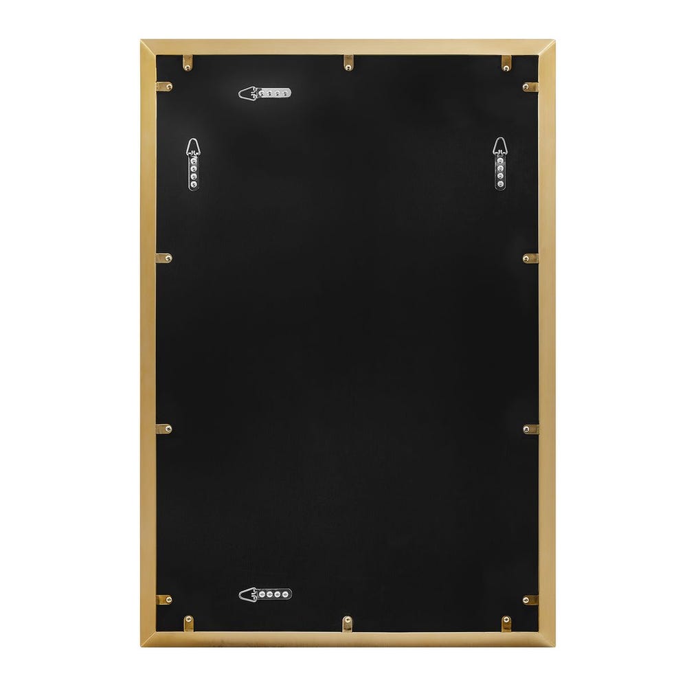 Uttermost Heisler Brass Mirror