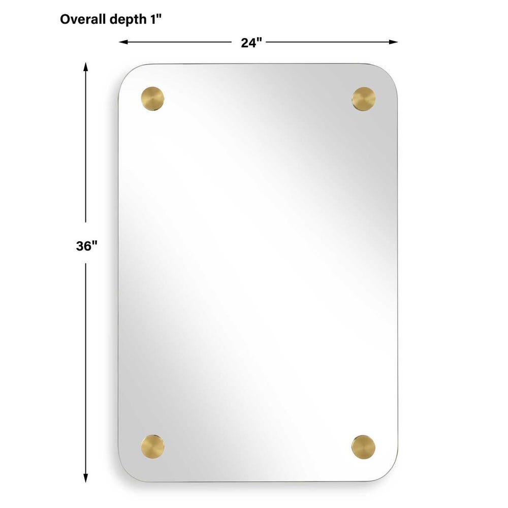 Uttermost Hamrick Frameless Mirror
