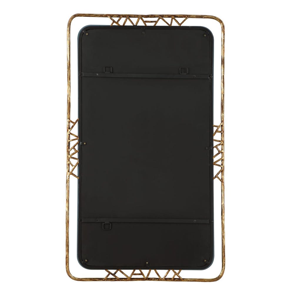 Uttermost Tahoma Antiqued Gold Mirror