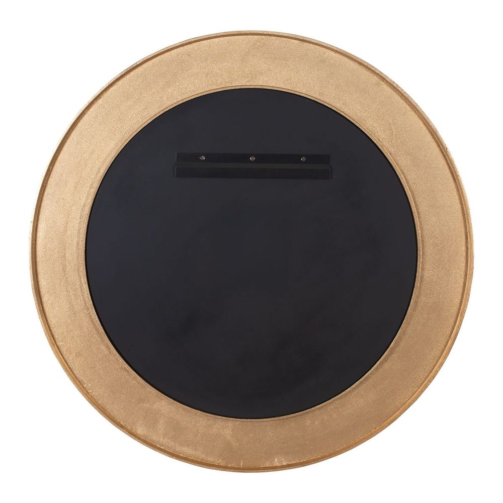Uttermost Tano Antique Brass Round Mirror