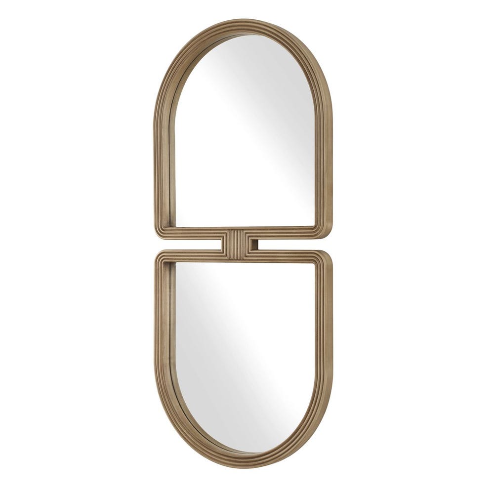 Uttermost Jacques Art Deco Gold Mirror
